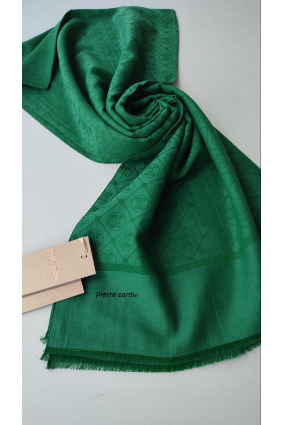 Benetton Yeşil Pierre Cardin Şal