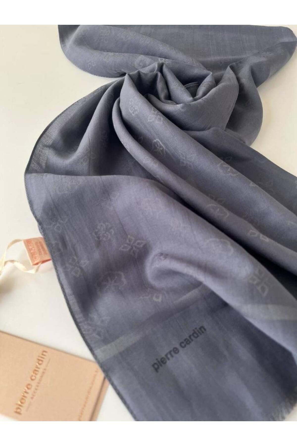 Pierre Cardin Füme Cotton Şal
