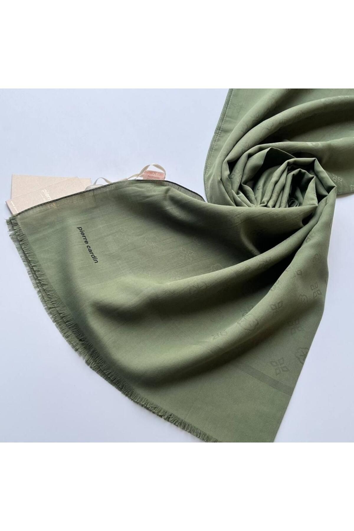 Yeşil Pierre Cardin Cotton Şal