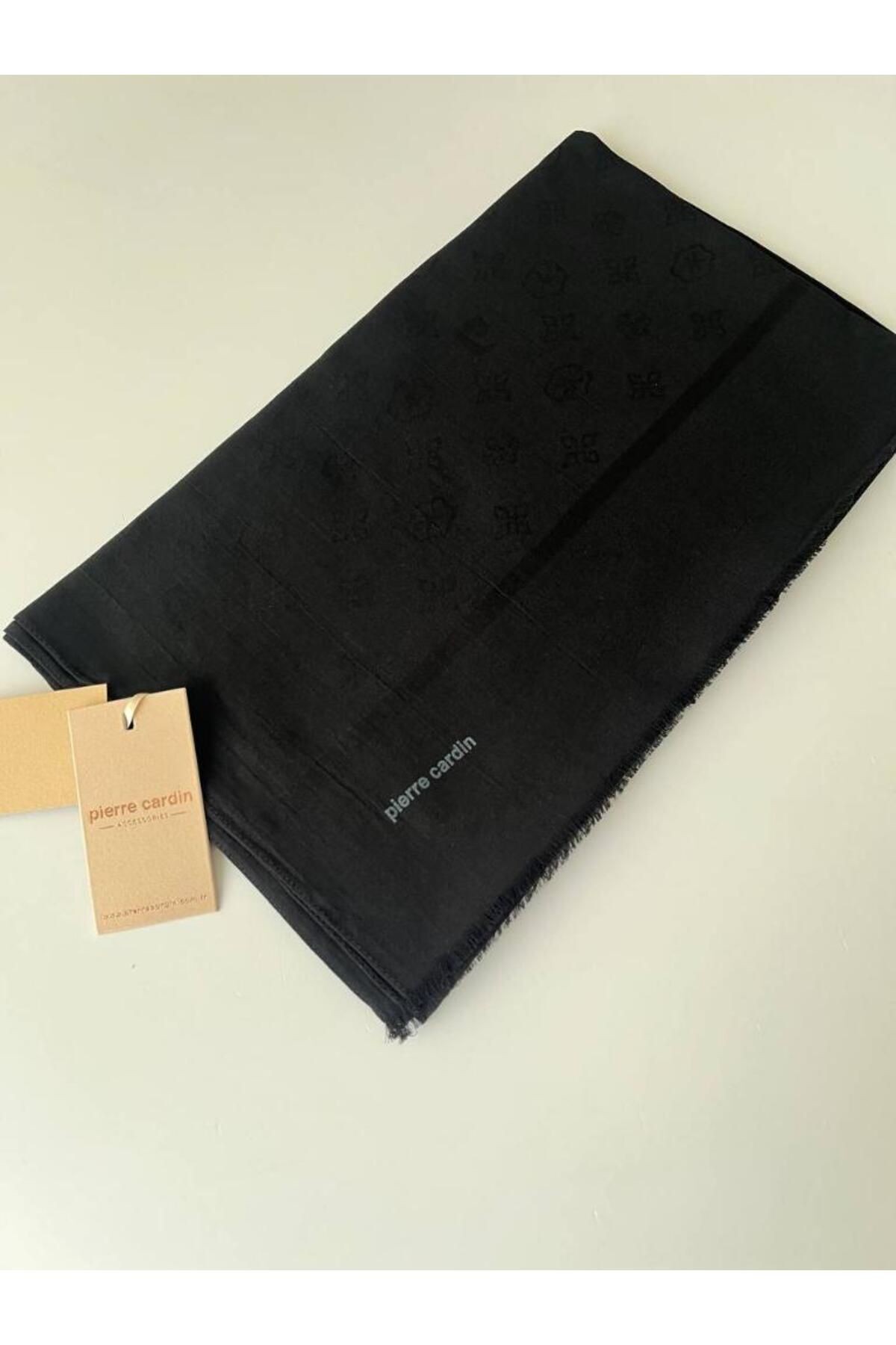 Siyah Cotton Şal