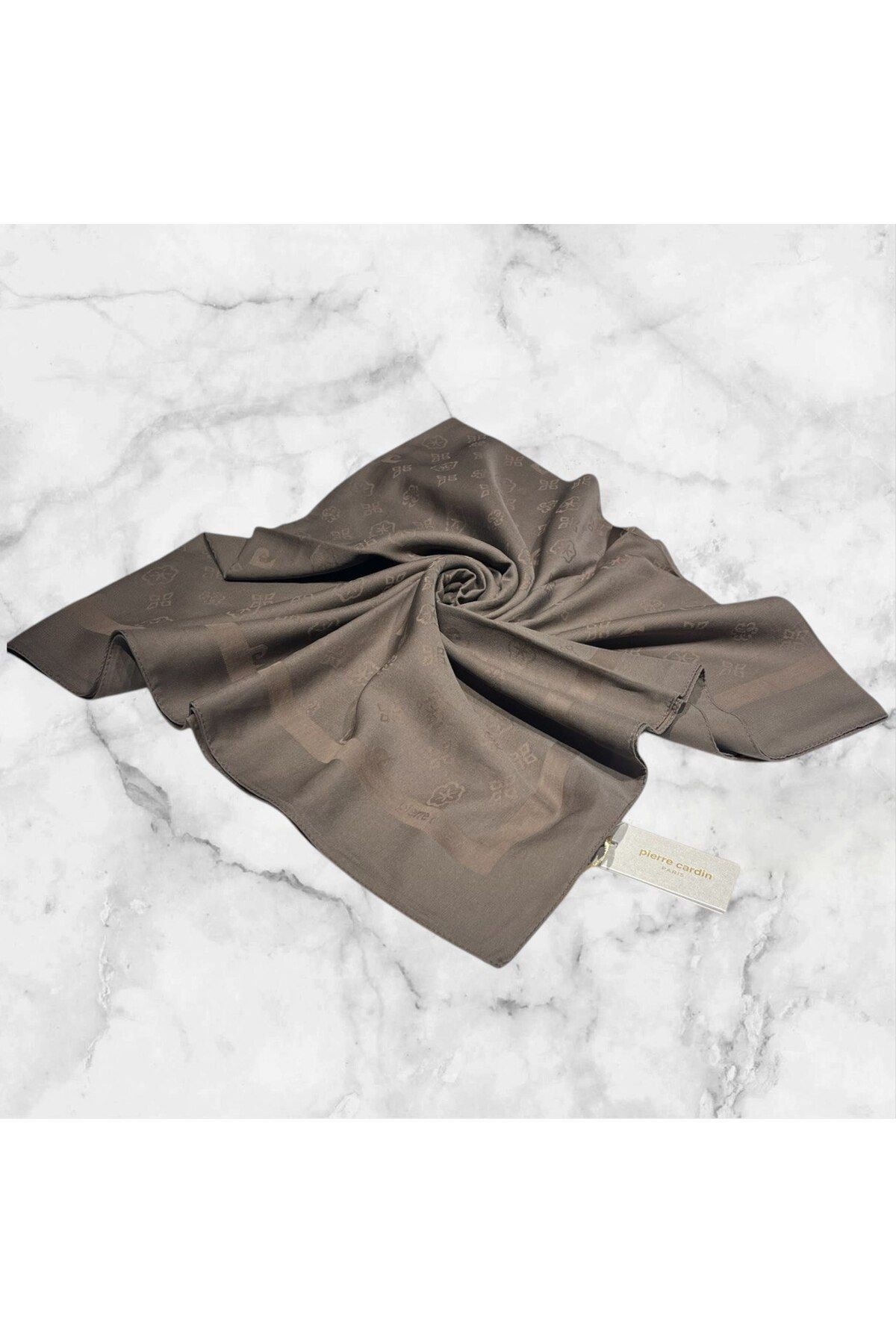 pierre Cardin Kahverengi Cotton Eşarp