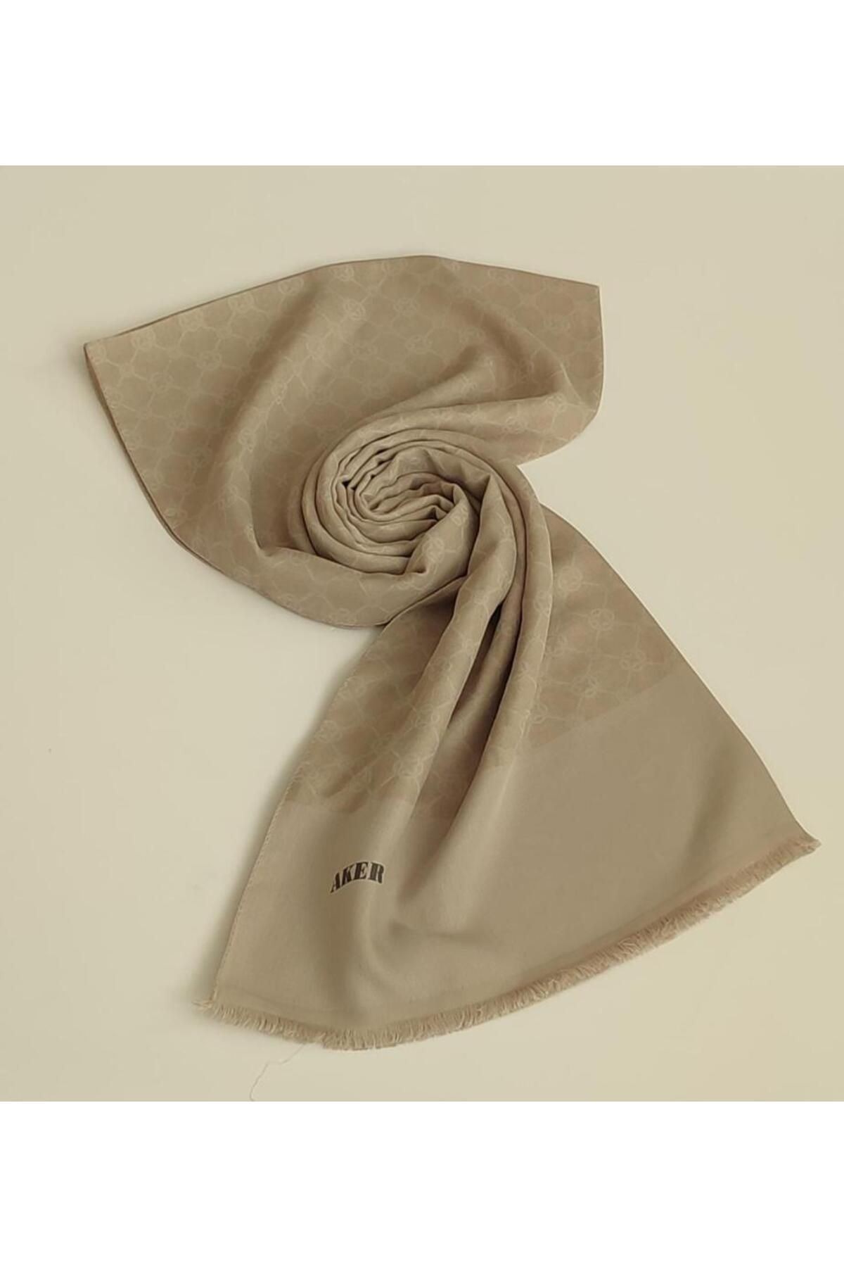 Aker Taş Elegance Monogram Şal