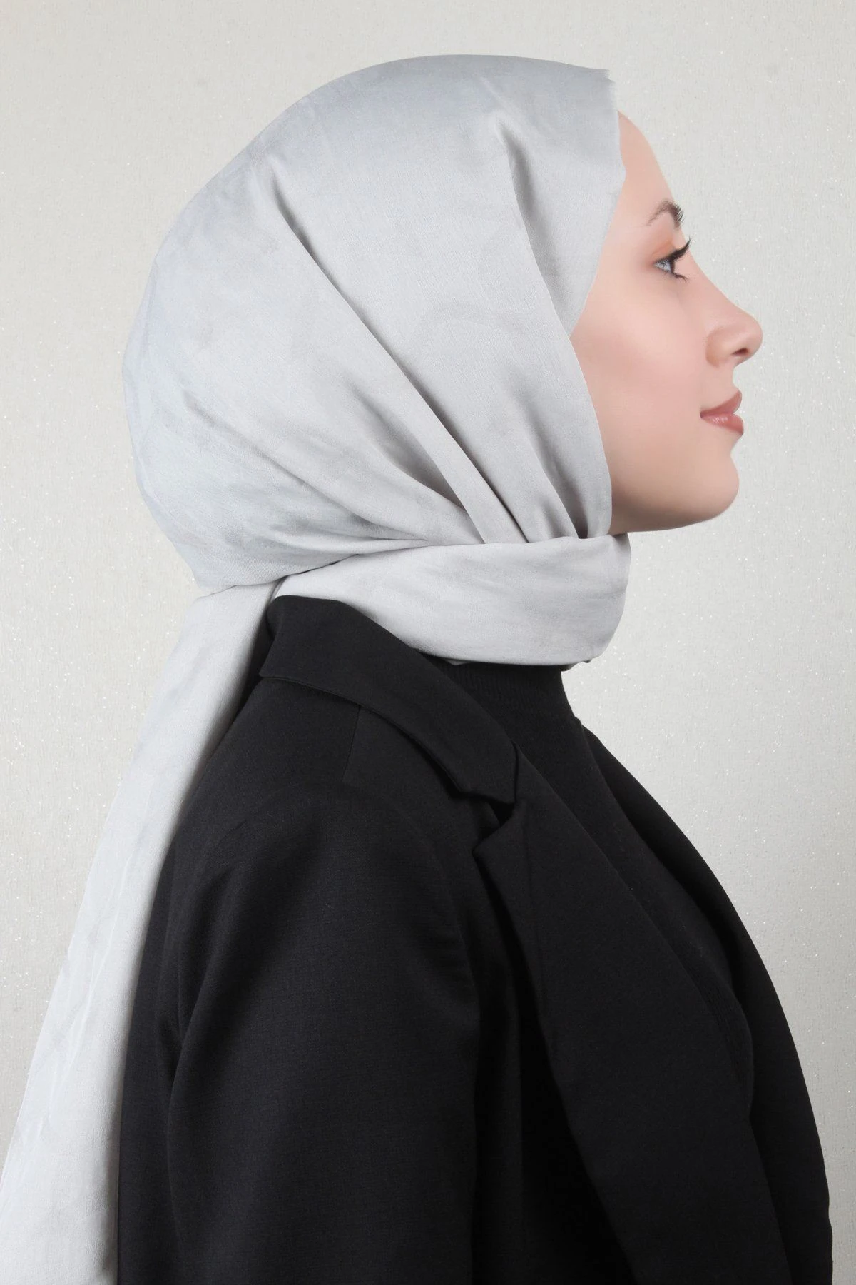 Gri Cotton Pamuk Şal 971