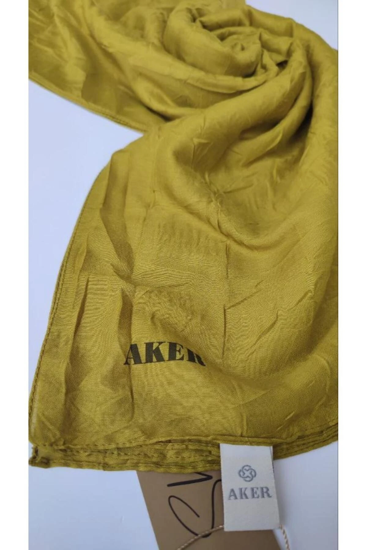 Yağ Yeşili Kraş Şal