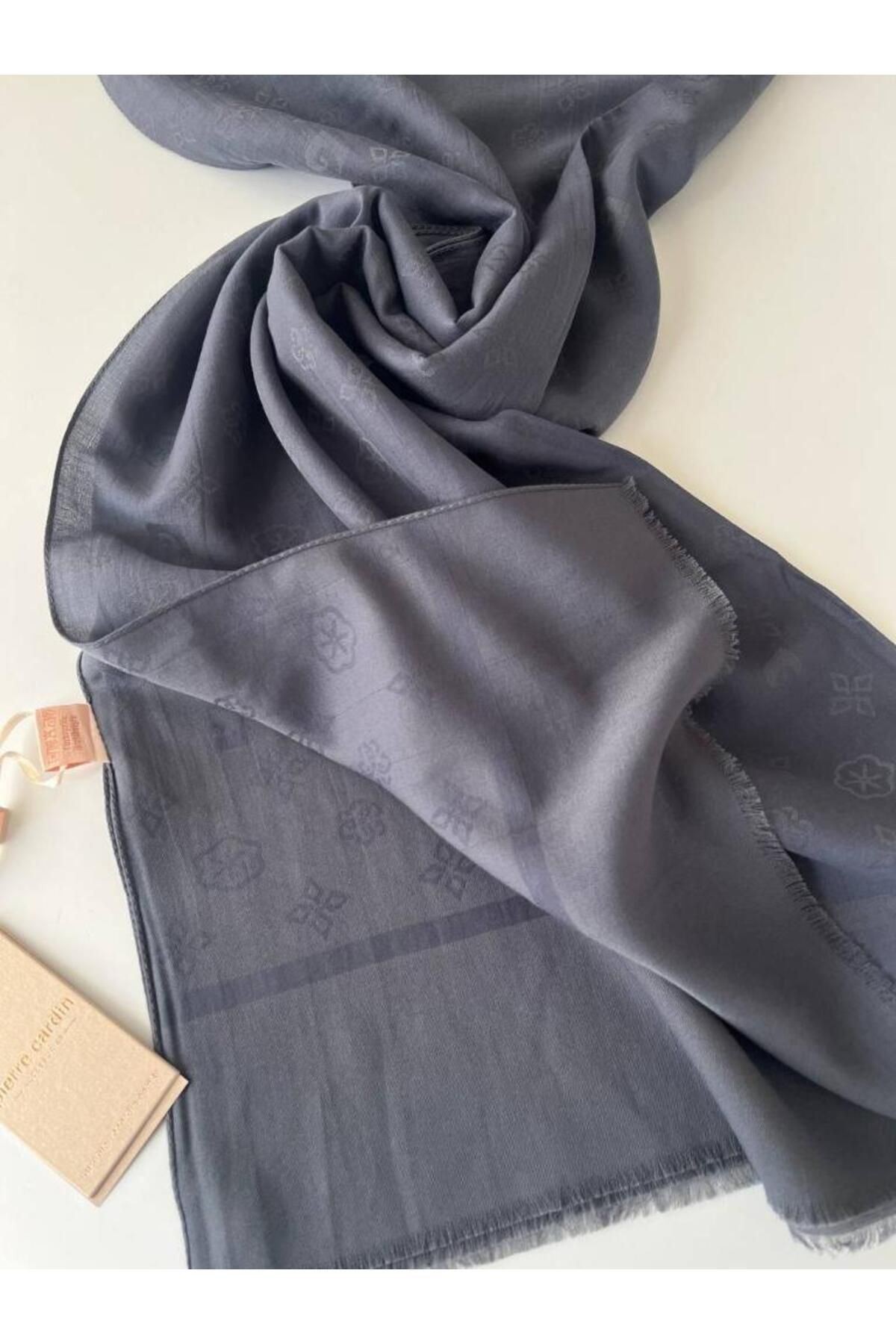 Pierre Cardin Füme Cotton Şal