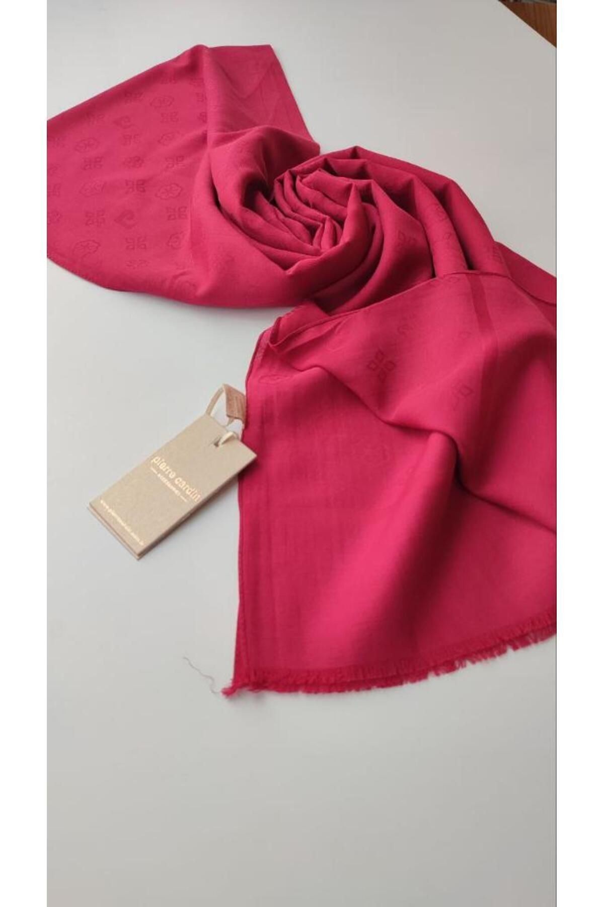 Fuşya Pierre Cardin Cotton Şal