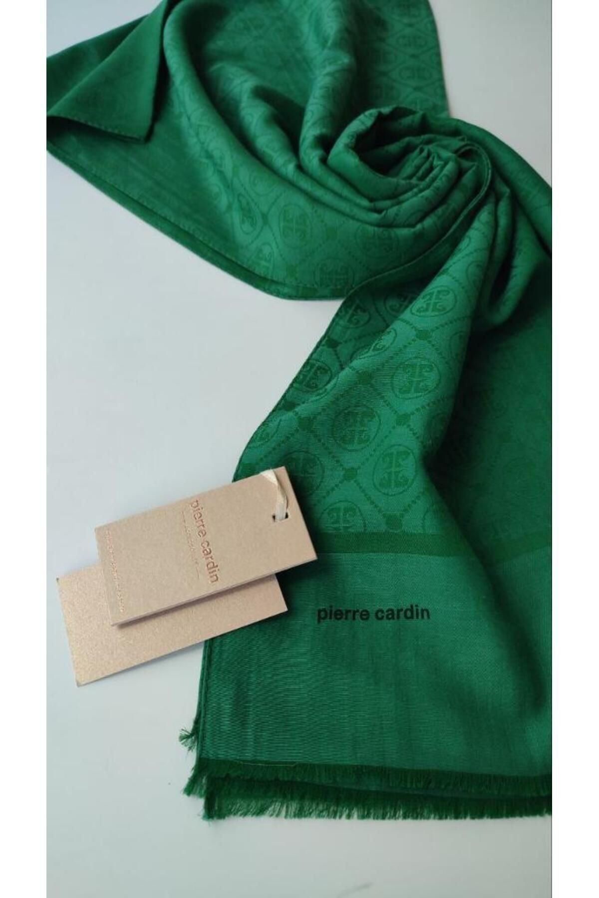 Benetton Yeşil Pierre Cardin Şal