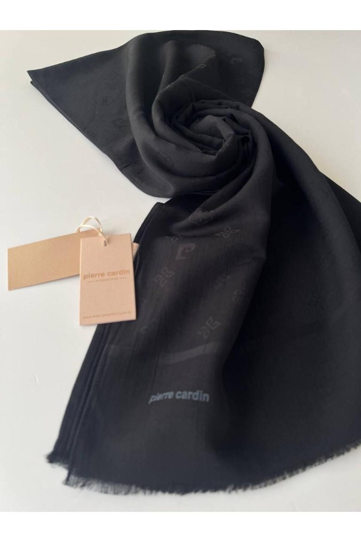 Siyah Cotton Şal