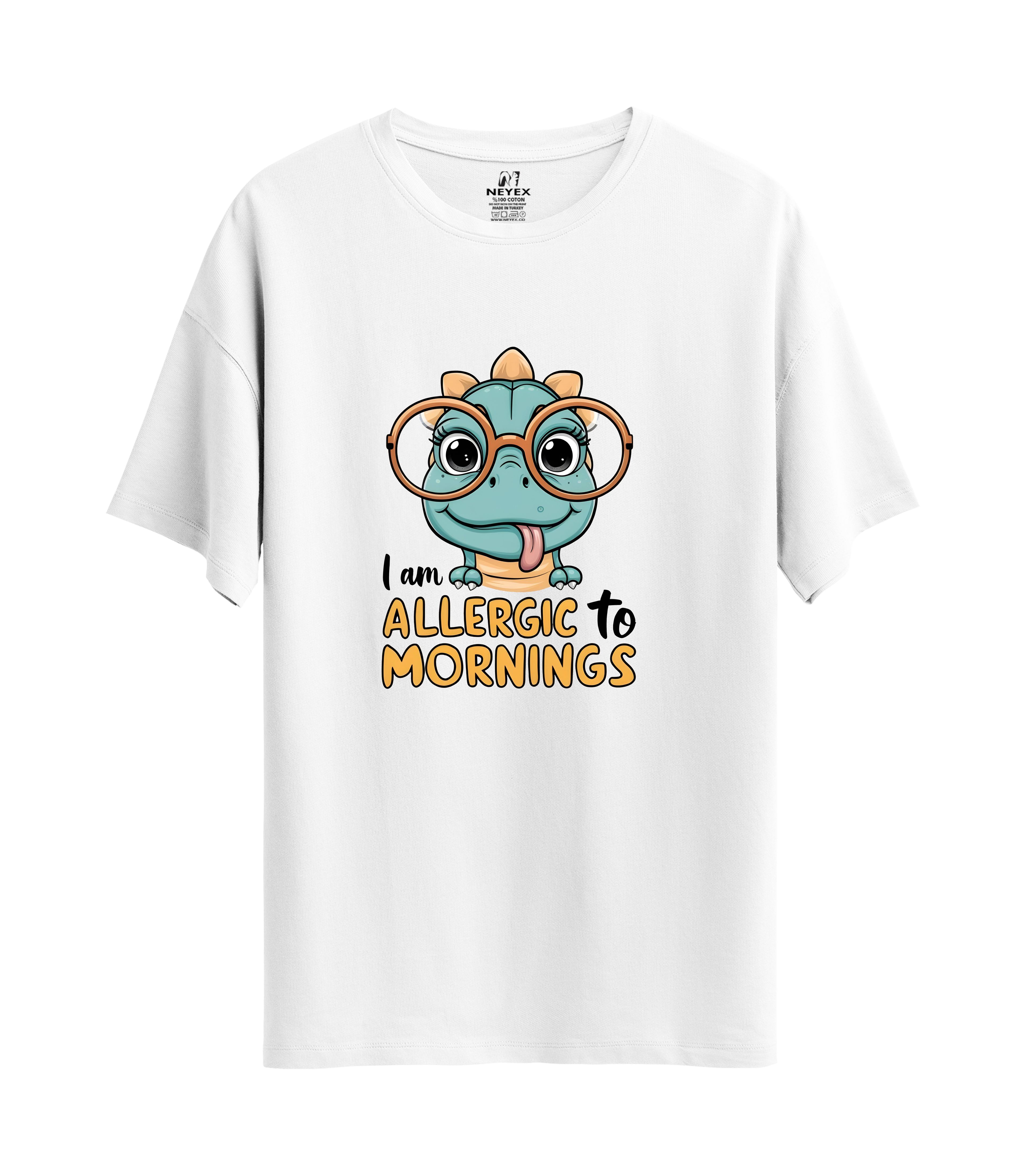 Allergic Mornings - Unisex Oversize T-Shirt