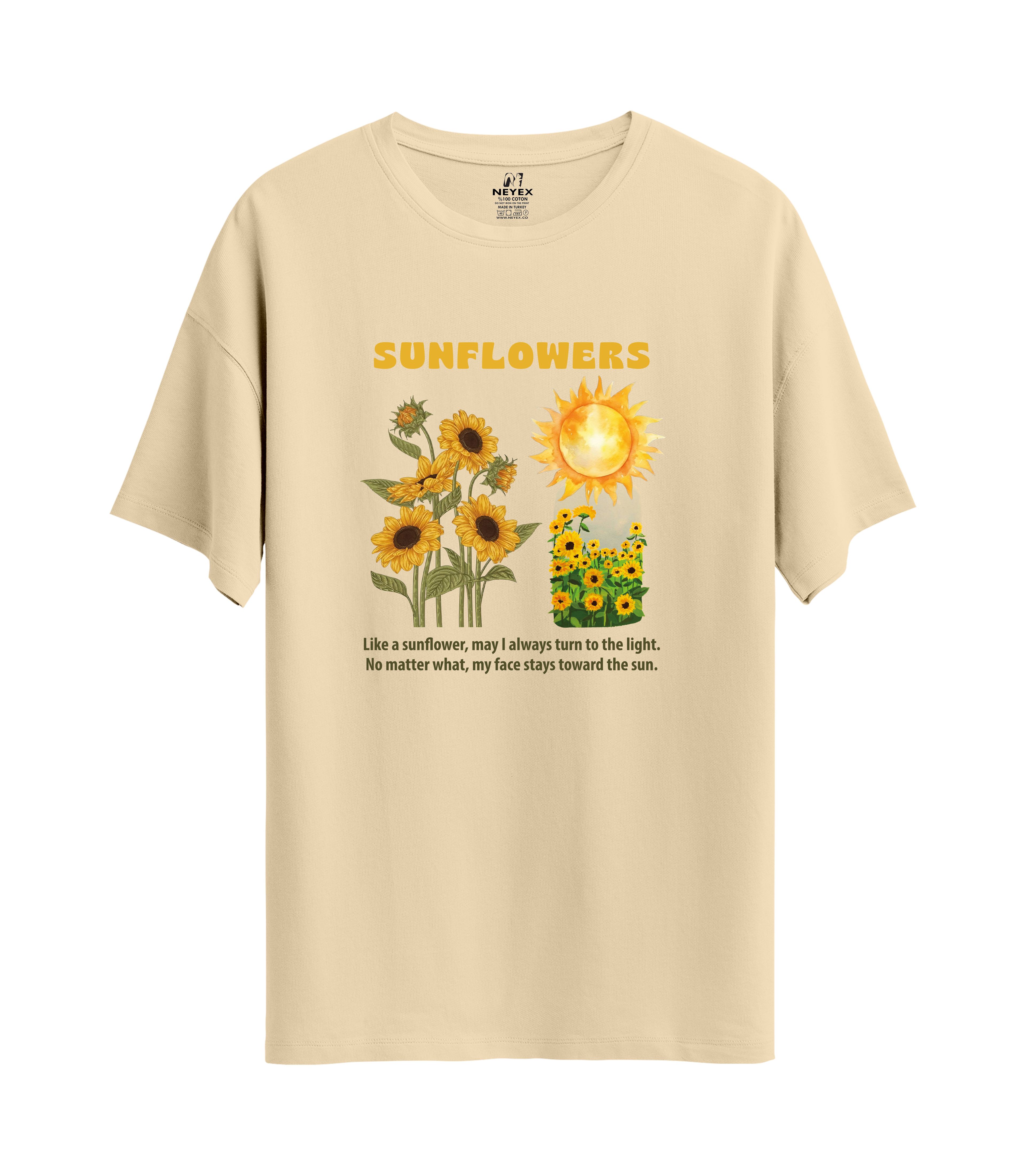 Sunflowers - Unisex Oversize T-Shirt
