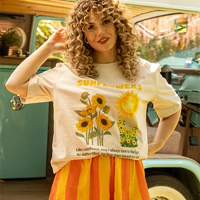 Sunflowers - Unisex Oversize T-Shirt
