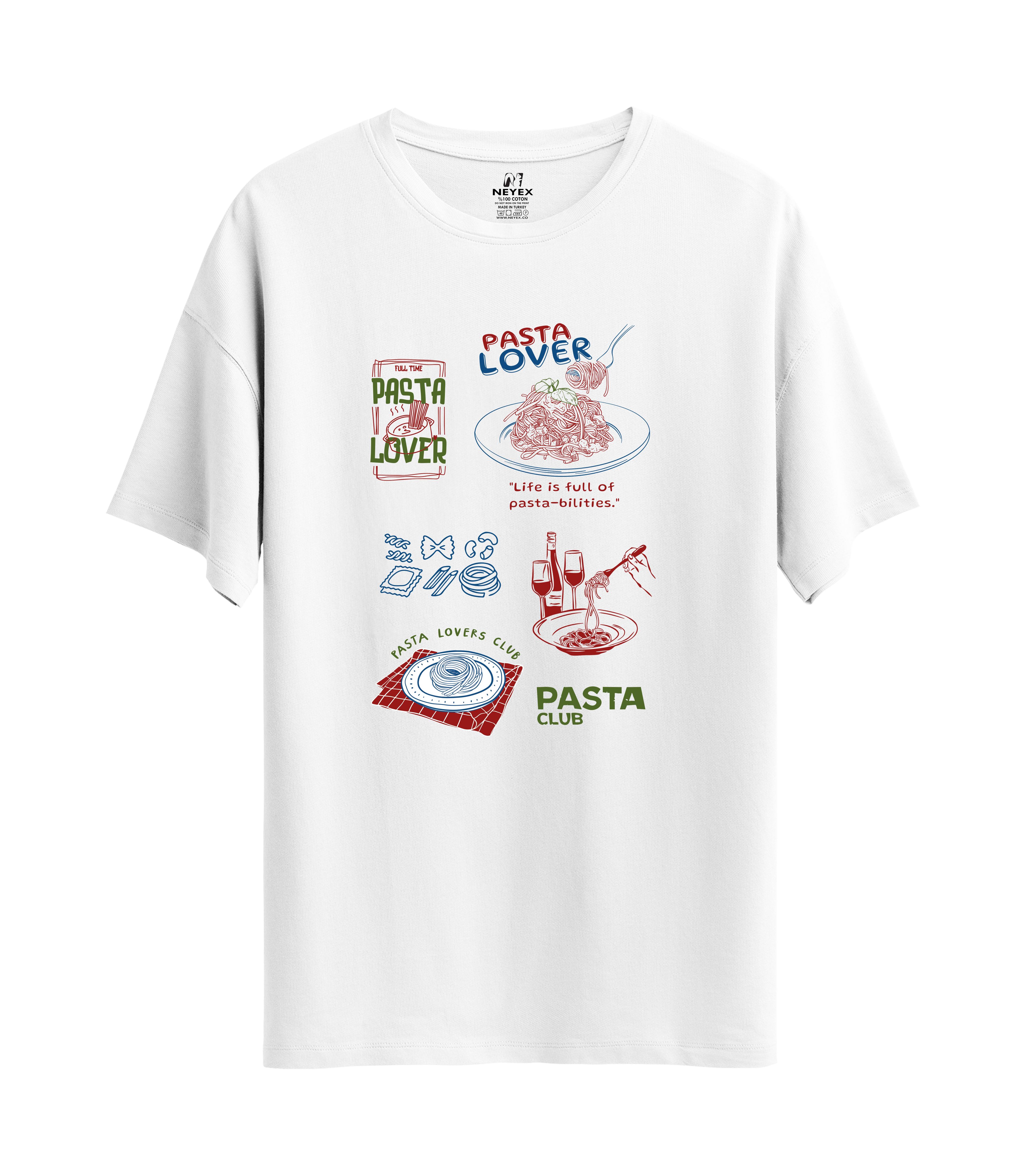 Pasta Lover - Unisex Oversize T-Shirt