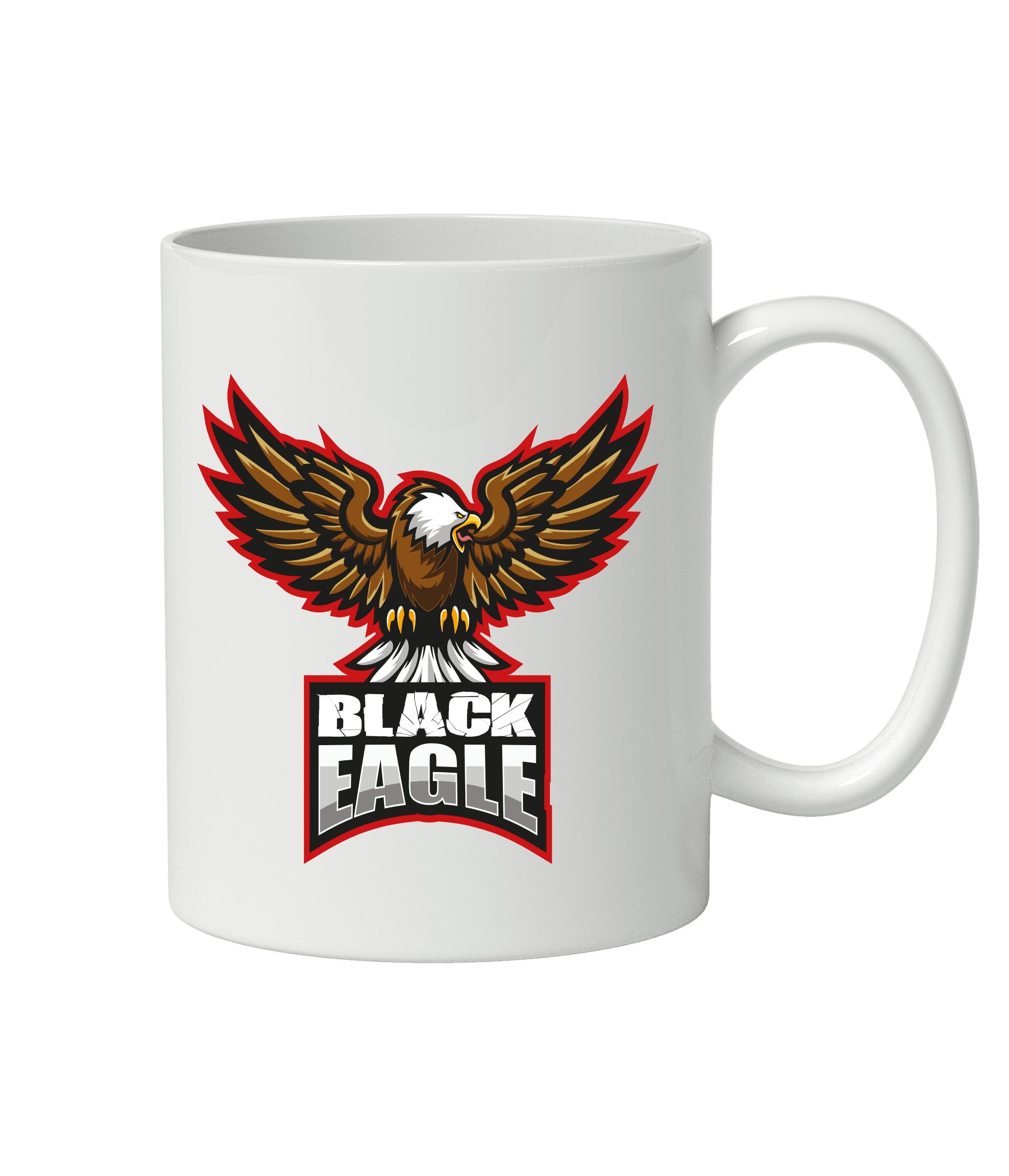 Kara Kartal - Baskılı Kupa Mug