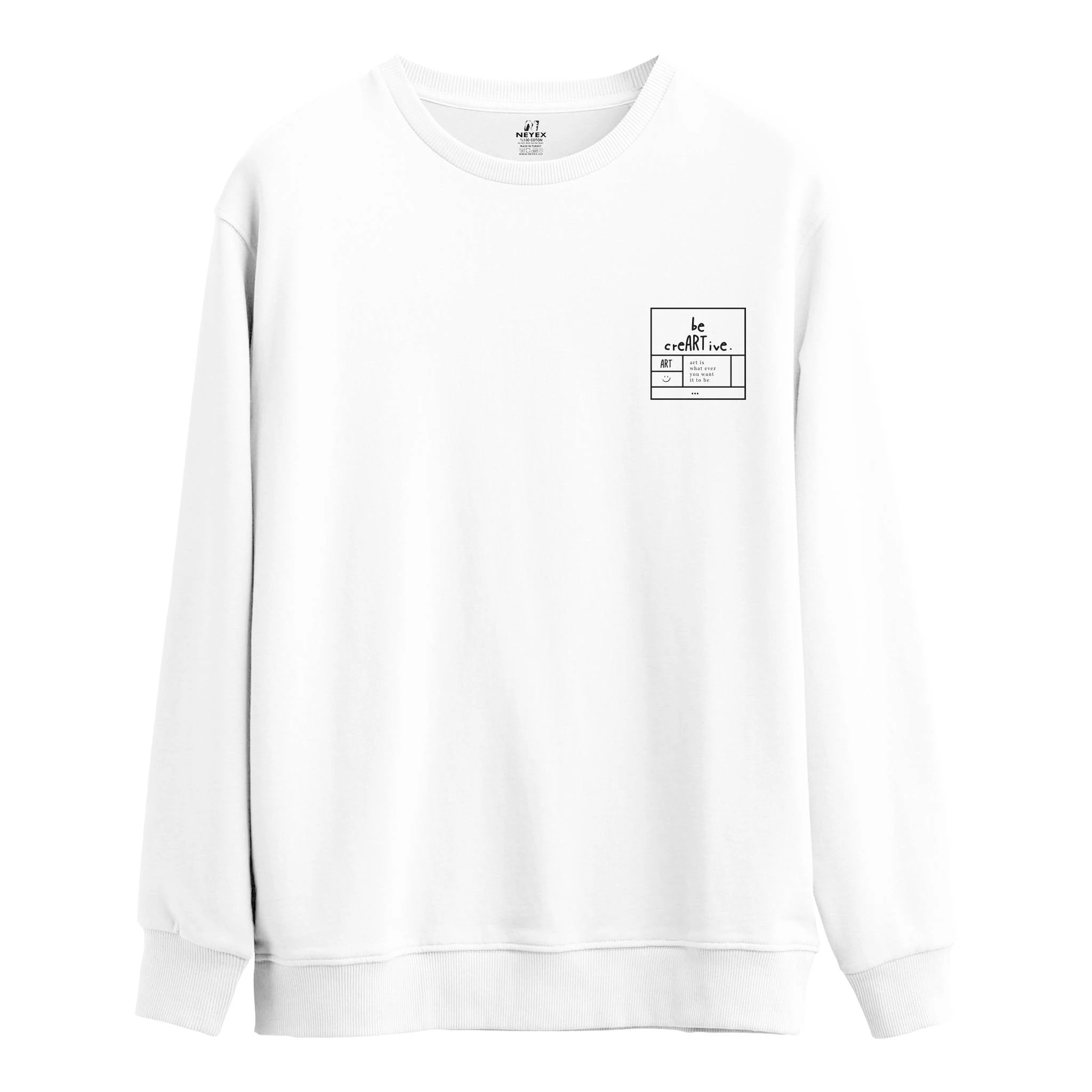 be crARTive - Regular Sweatshirt
