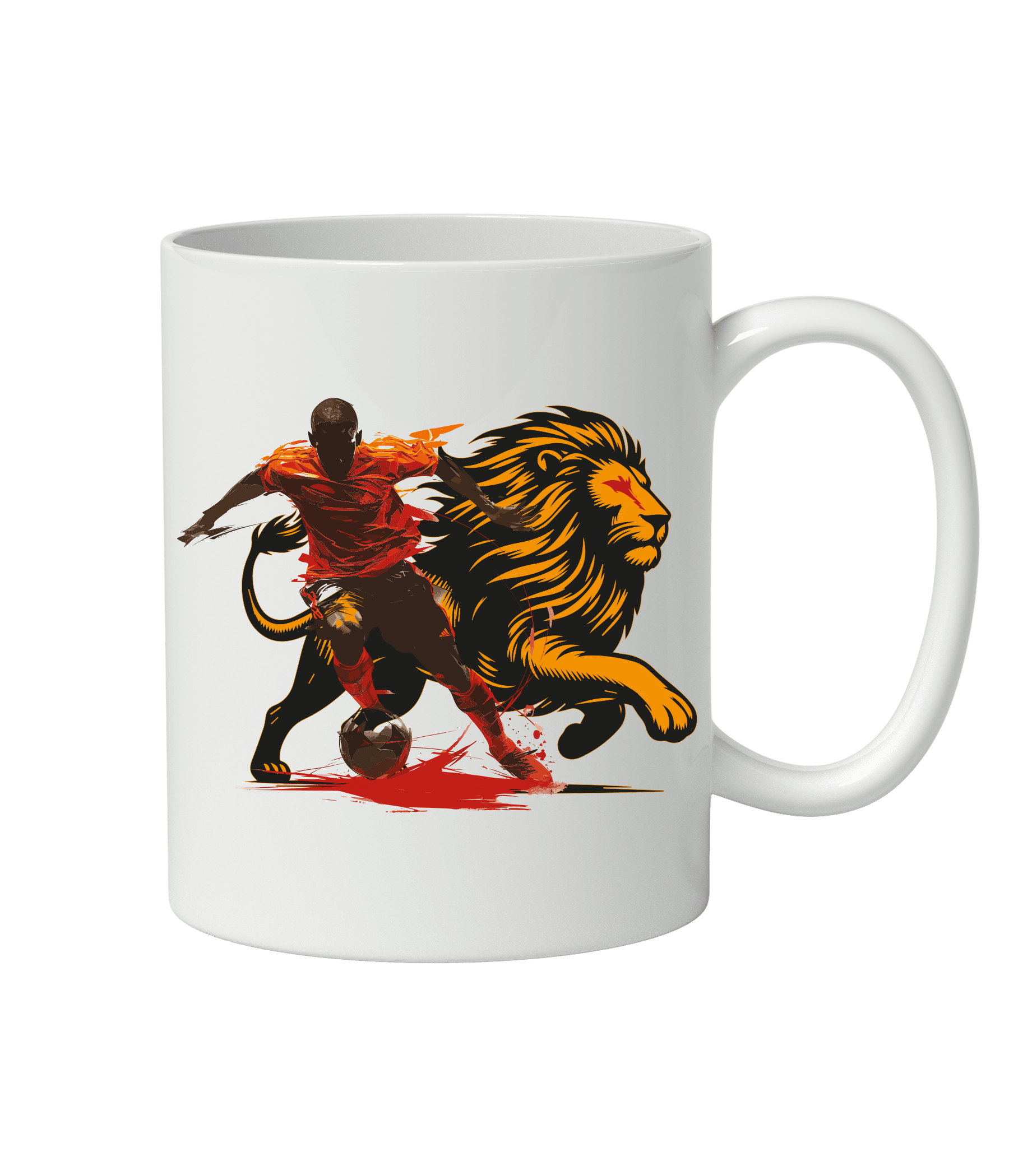 Futbolcu Aslan- Baskılı Kupa Mug