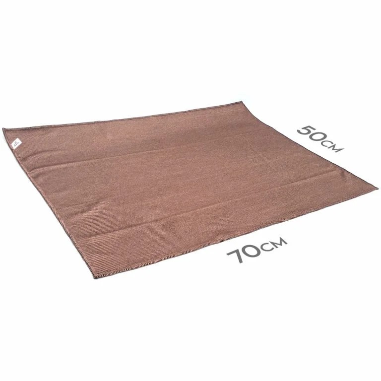 BROLUX Thick Microfiber Auto Glass Cloth 50×70 300GSM – Brown