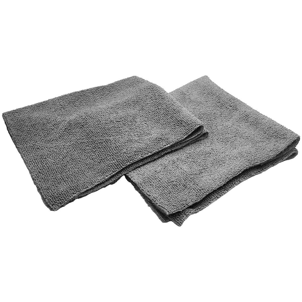 BARON 2-Pack Microfiber Laser Cut Polishing Cloth 40×40 500GSM – Anthracite