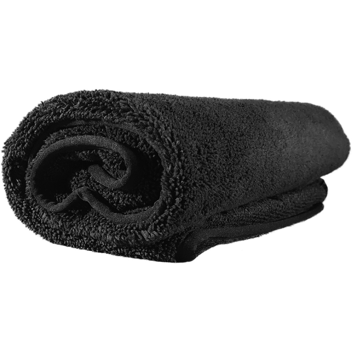 KARA Microfiber Car Drying Towel 60x90cm 500GSM – Black