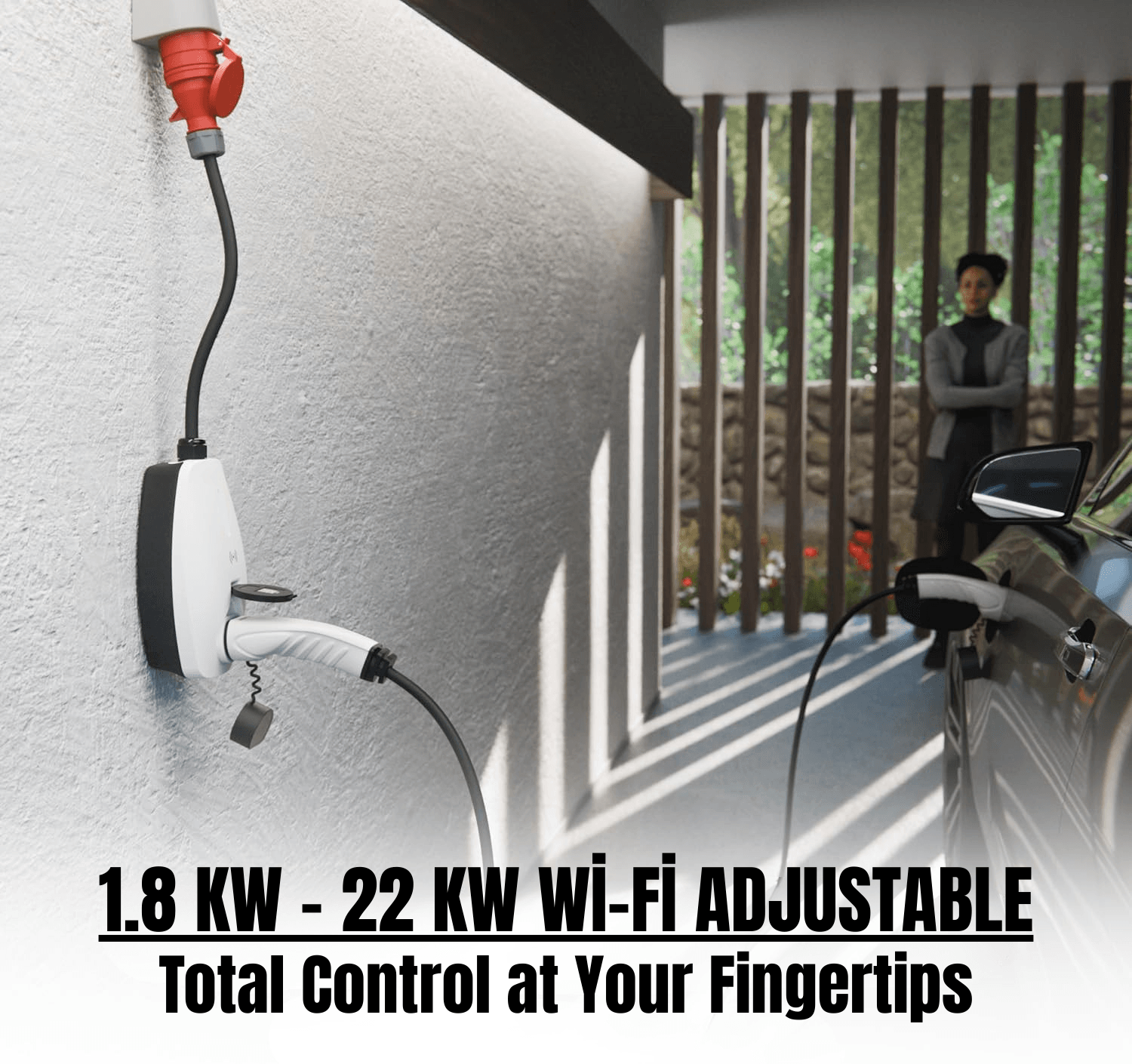 22kW Mobile Electric Vehicle Charging Kit