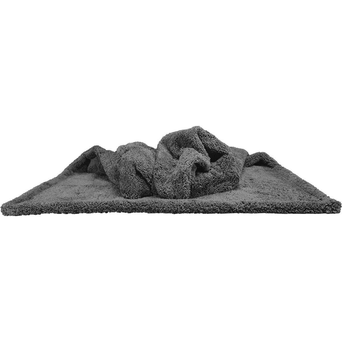 KINGDRY Edgeless Microfiber Car Drying Towel 60×90 1000GSM – Anthracite