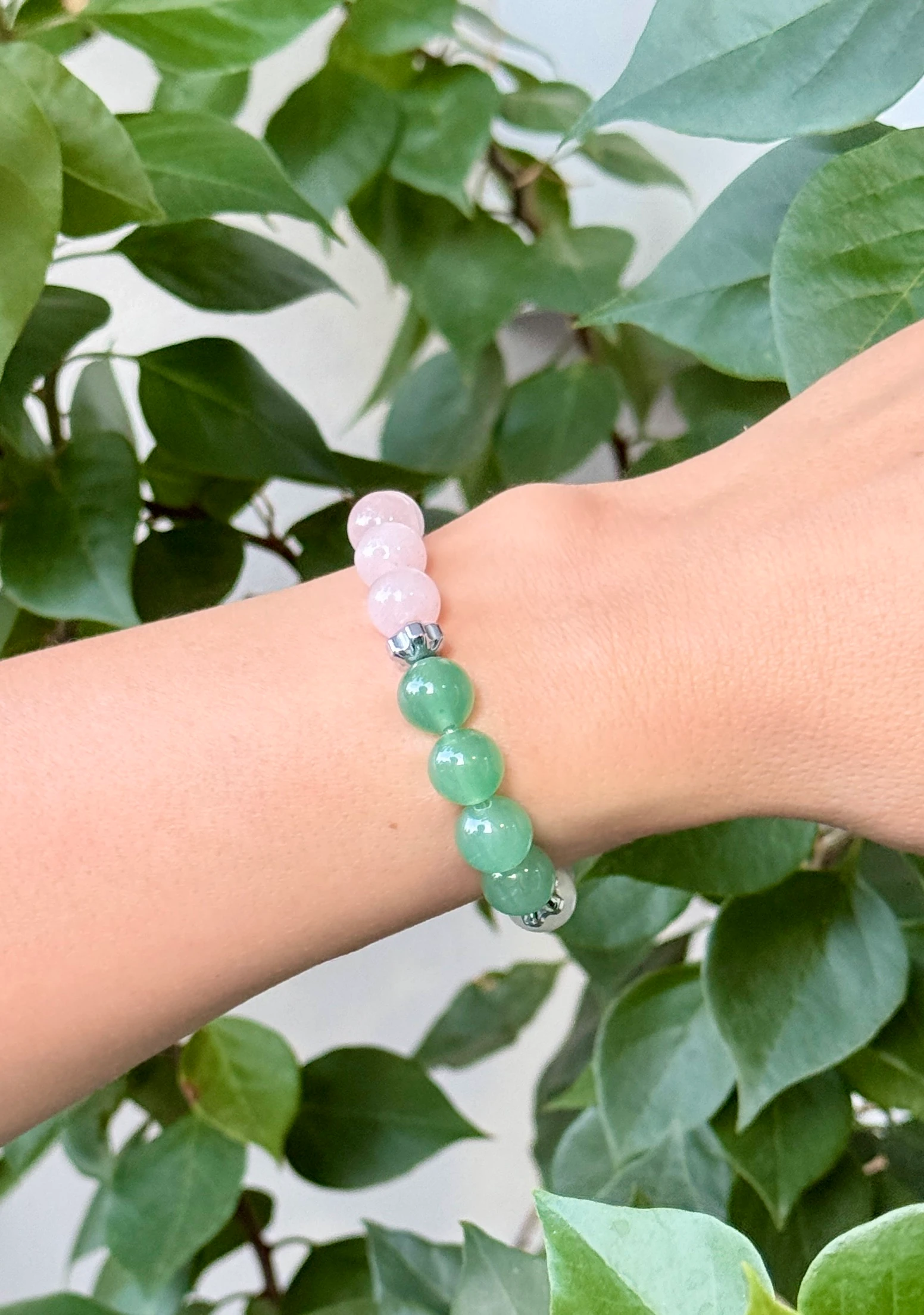 Doğal Taşlı El Yapımı "Balık Burcu" Bileklik