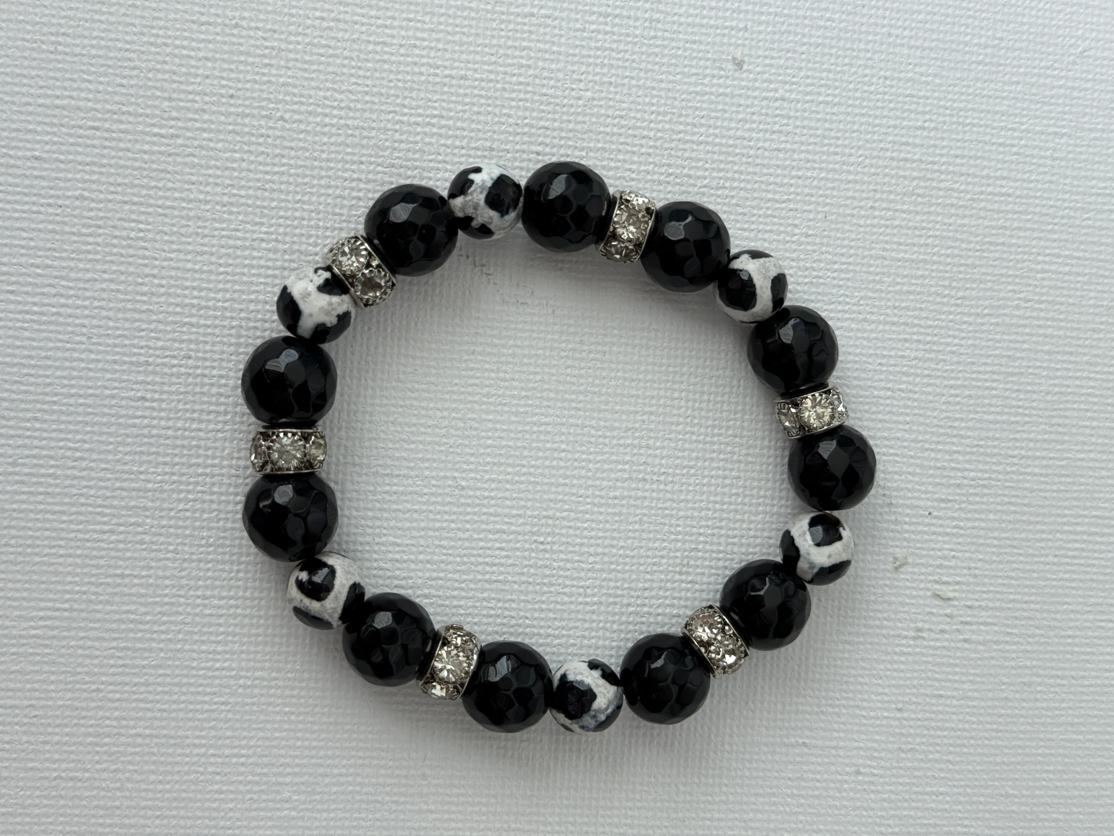 Doğal Taşlı El Yapımı "Hamburg" Bileklik