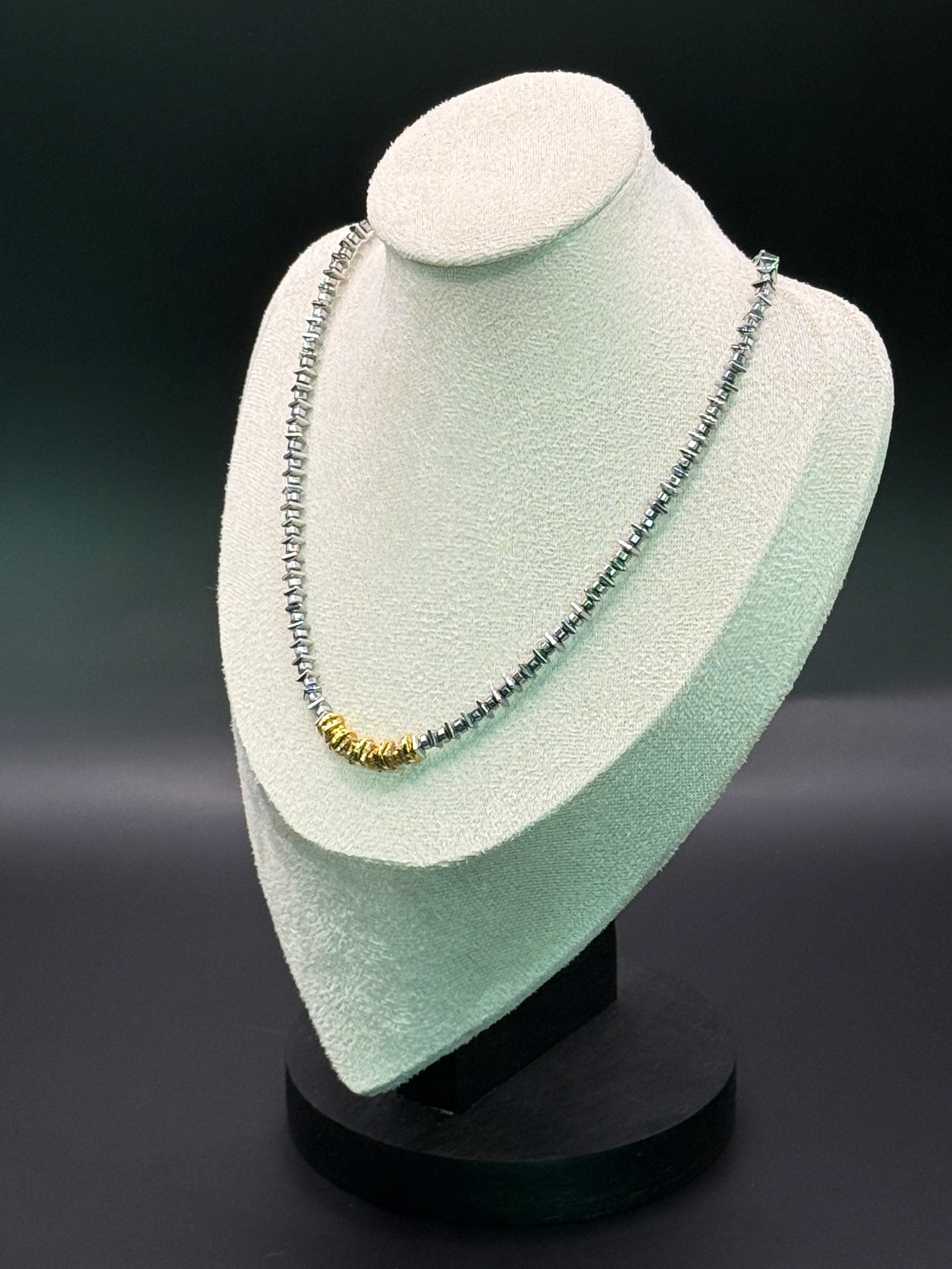 Doğal Taşlı El Yapımı “Kyoto” Kolye