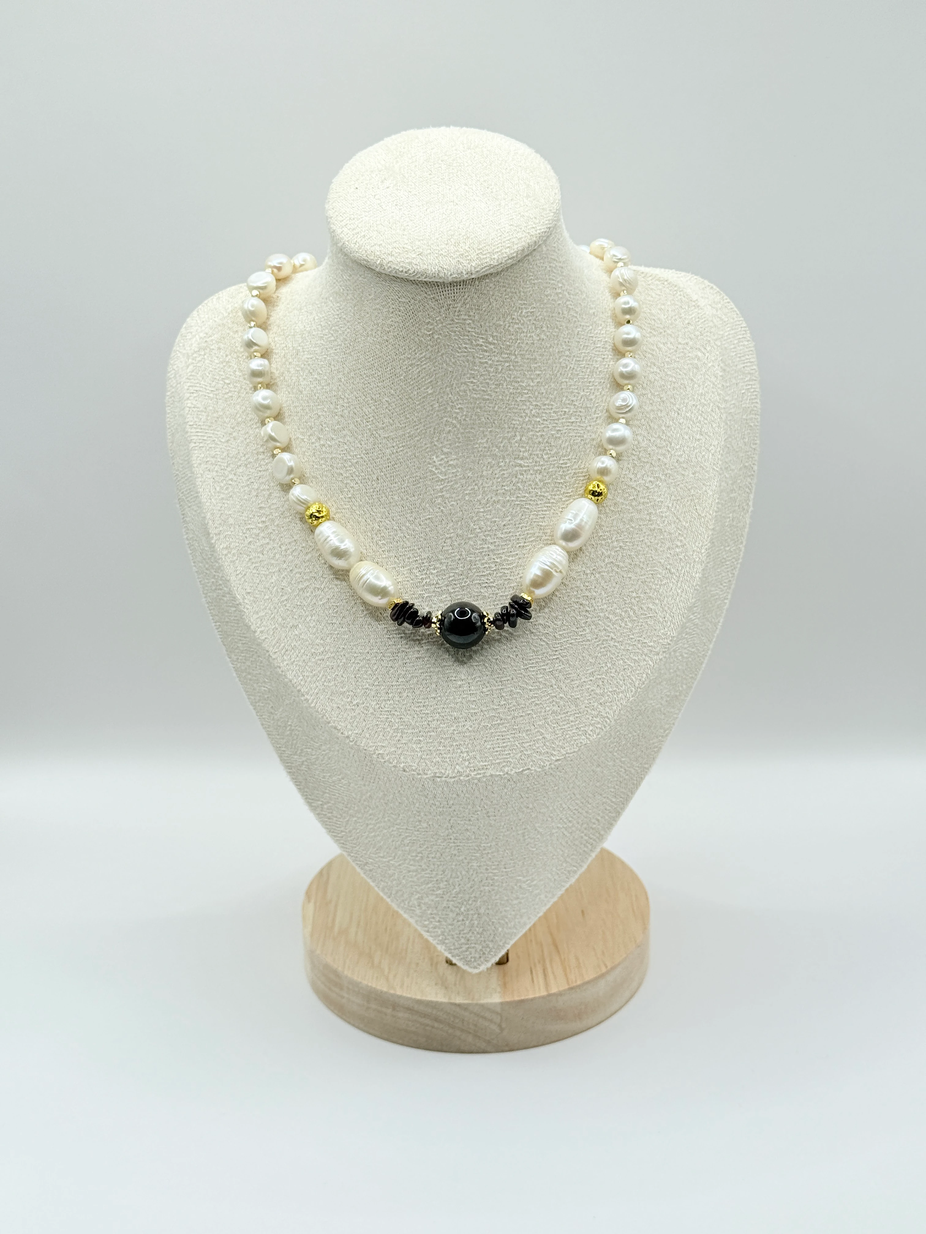 Doğal Taşlı El Yapımı "Batum" Kolye