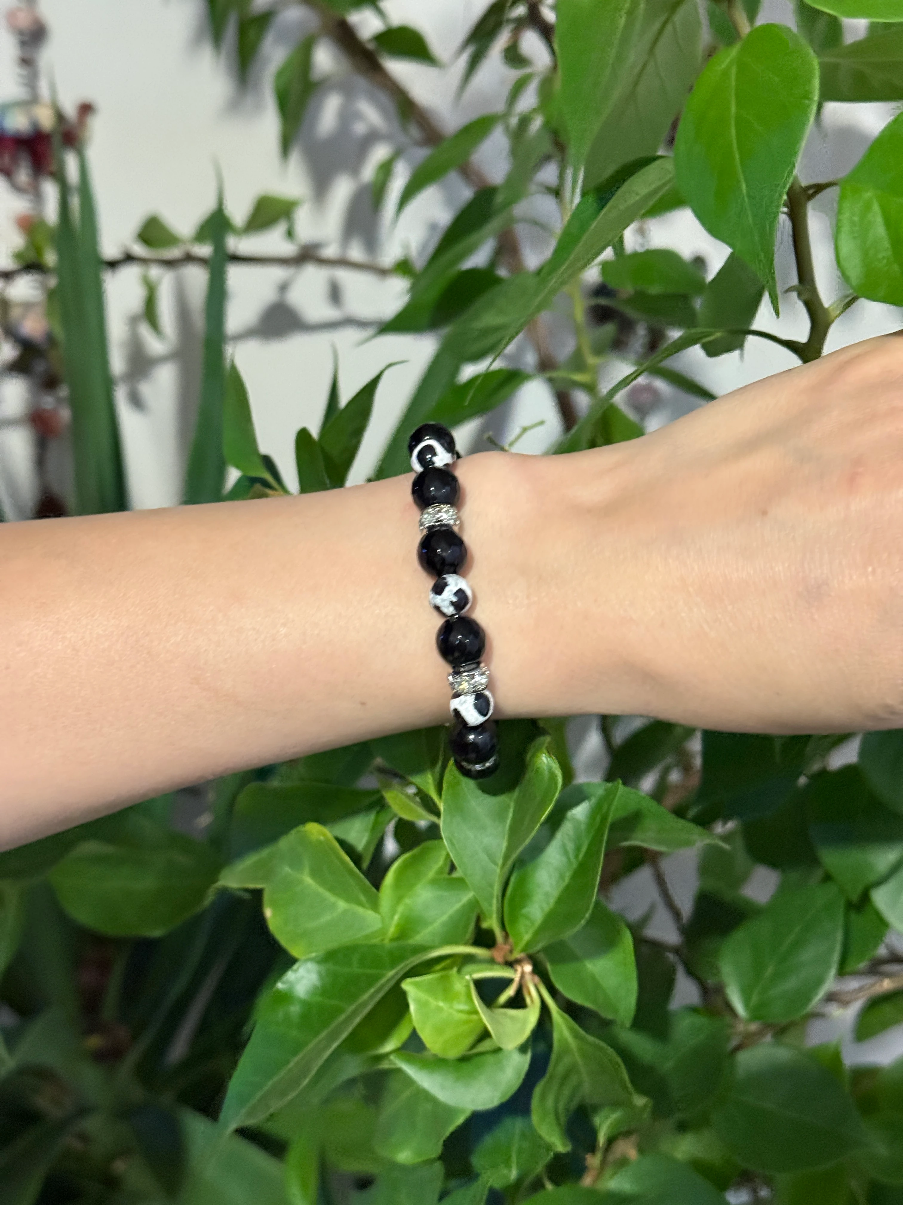 Doğal Taşlı El Yapımı "Hamburg" Bileklik