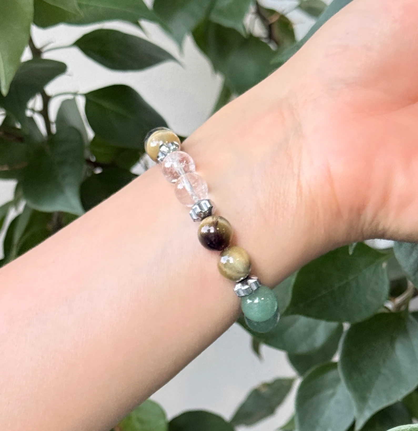 Doğal Taşlı El Yapımı "Akrep Burcu" Bileklik