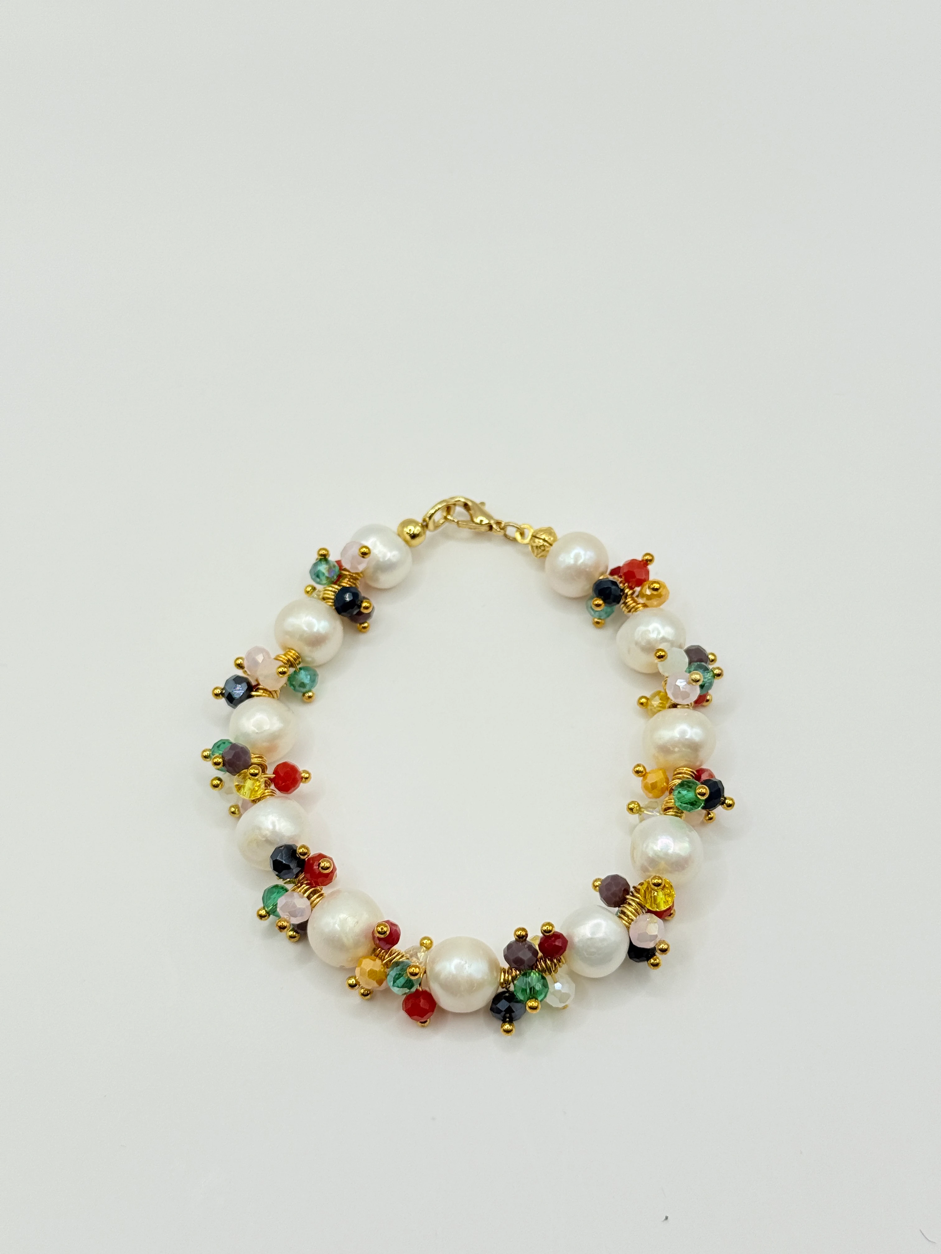 Doğal Taşlı El Yapımı "Roma" Bileklik