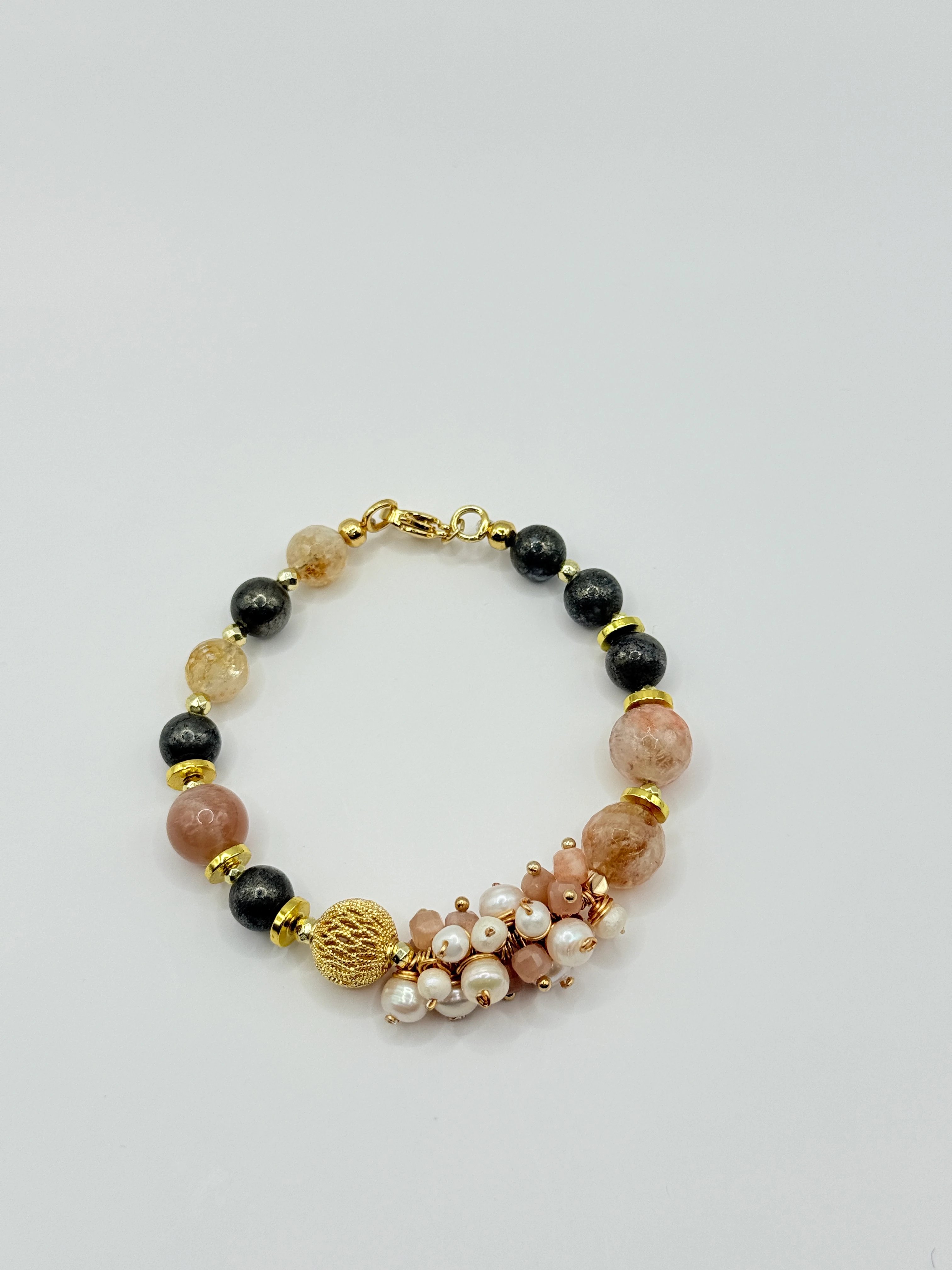 Doğal Taşlı El Yapımı "Batum" Bileklik