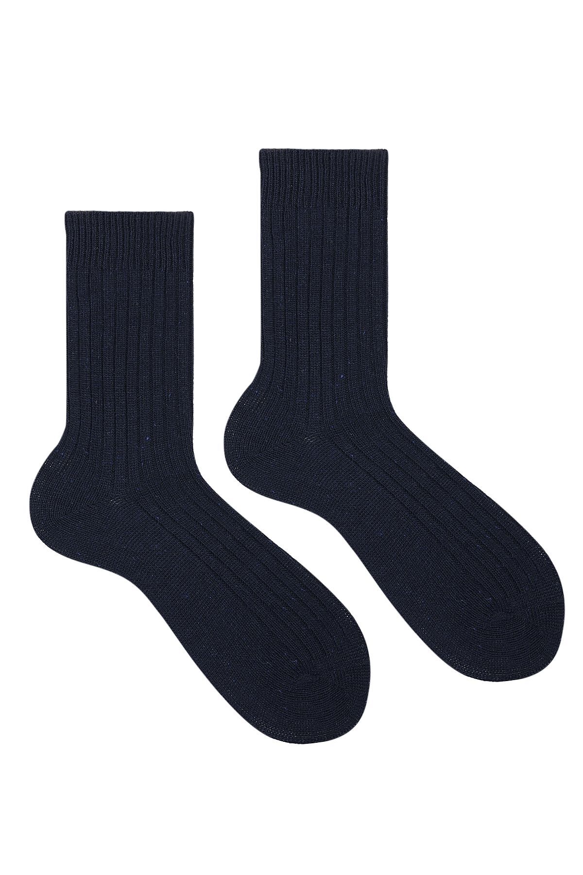 5 Çift Kışlık Erkek Lambswool Yünlü Uyku Çorabı Soft Touch