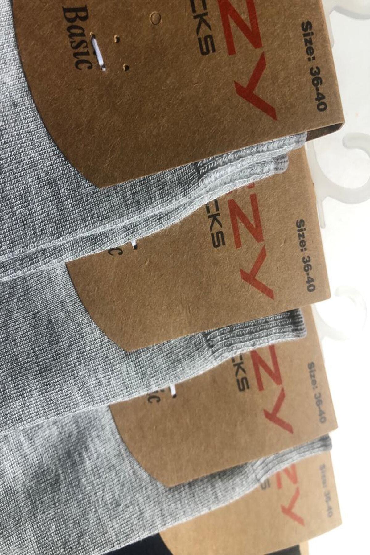 12 Çift Bambu Kadın Dikişsiz Soket Çorap 4 Mevsim Dayanıklı Topuk Ve Burun