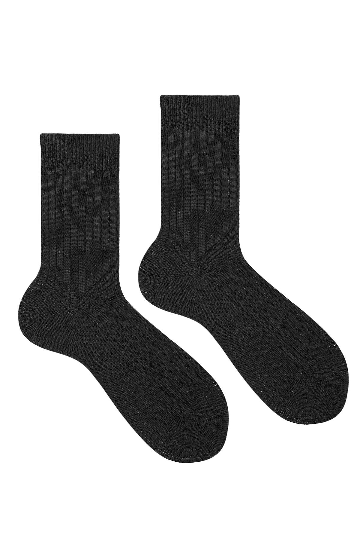 5 Çift Kışlık Erkek Lambswool Yünlü Uyku Çorabı Soft Touch