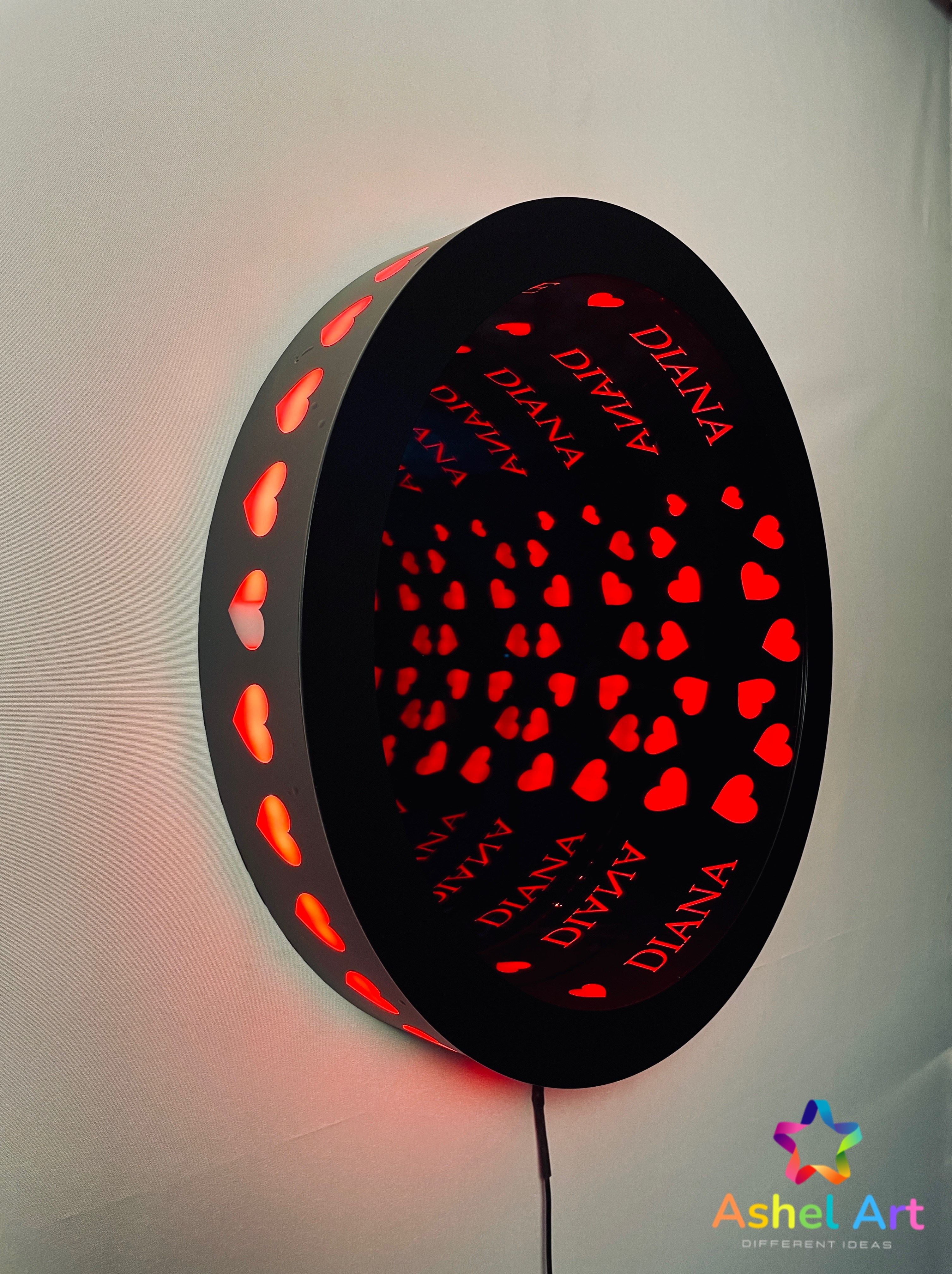 Ashel Special Design Infinity Mirror (Special work for Brand and Logo)