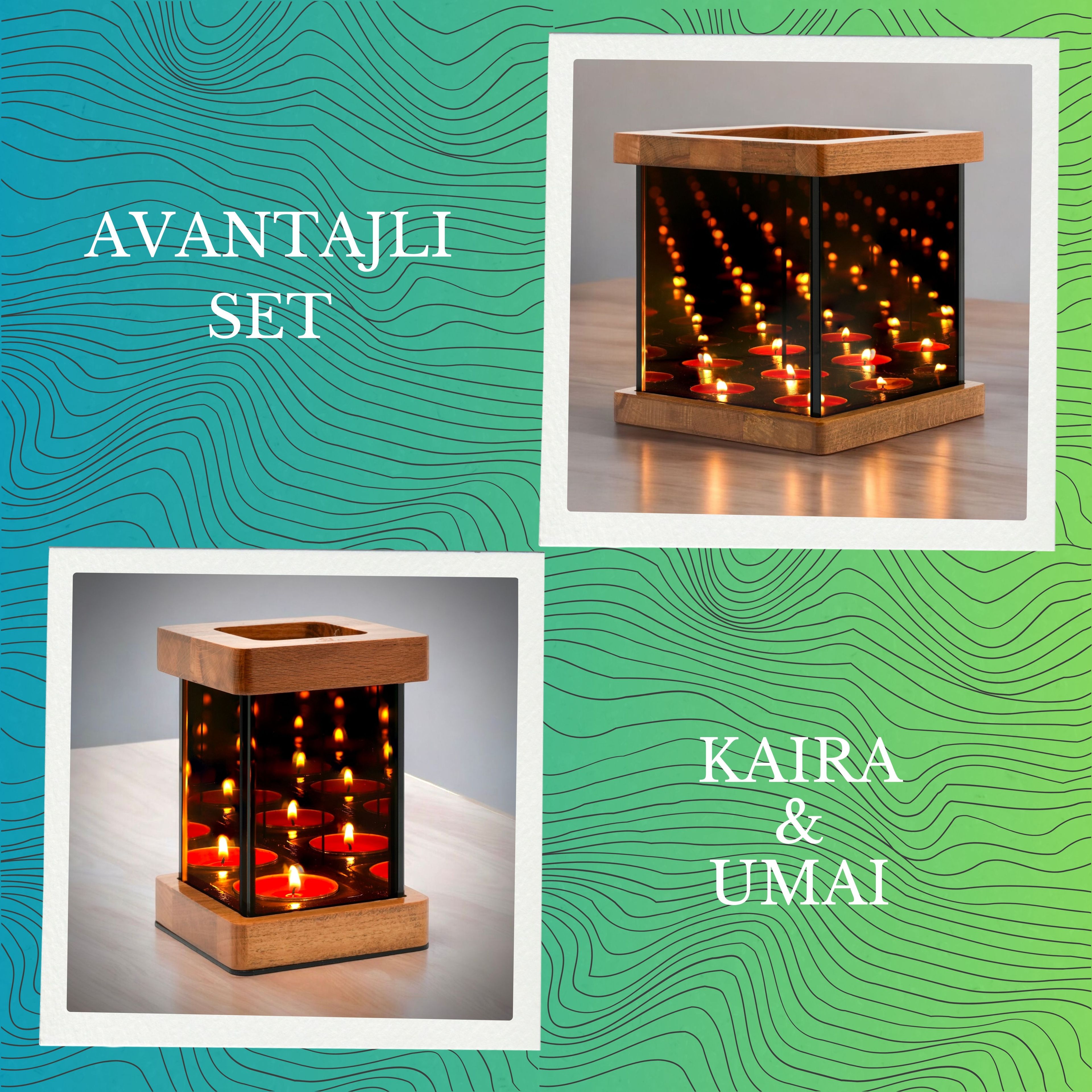 Kaira + Umai Sonsuzluk Efektli Mumluk Set