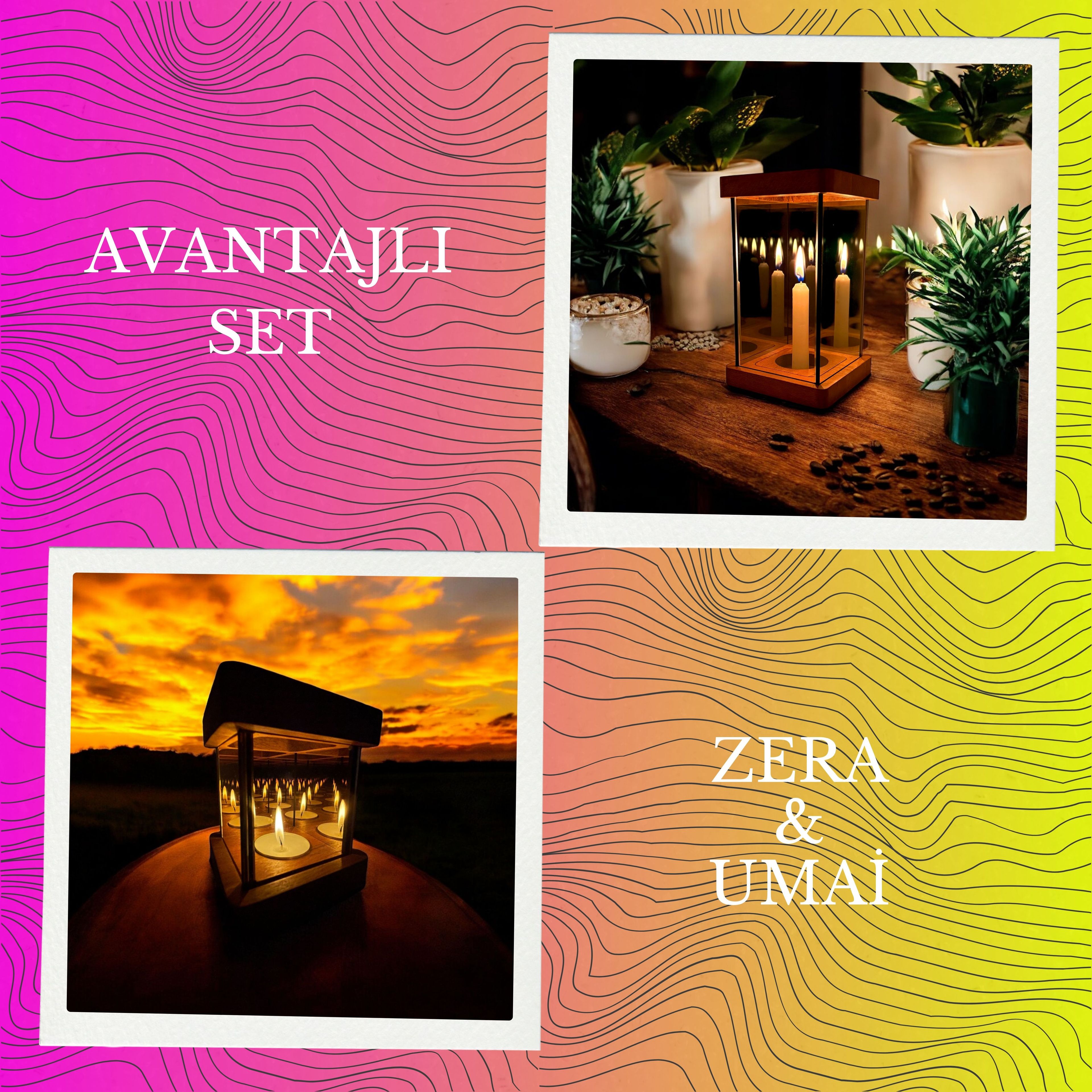 Zera + Umai Sonsuzluk Efektli Mumluk Set