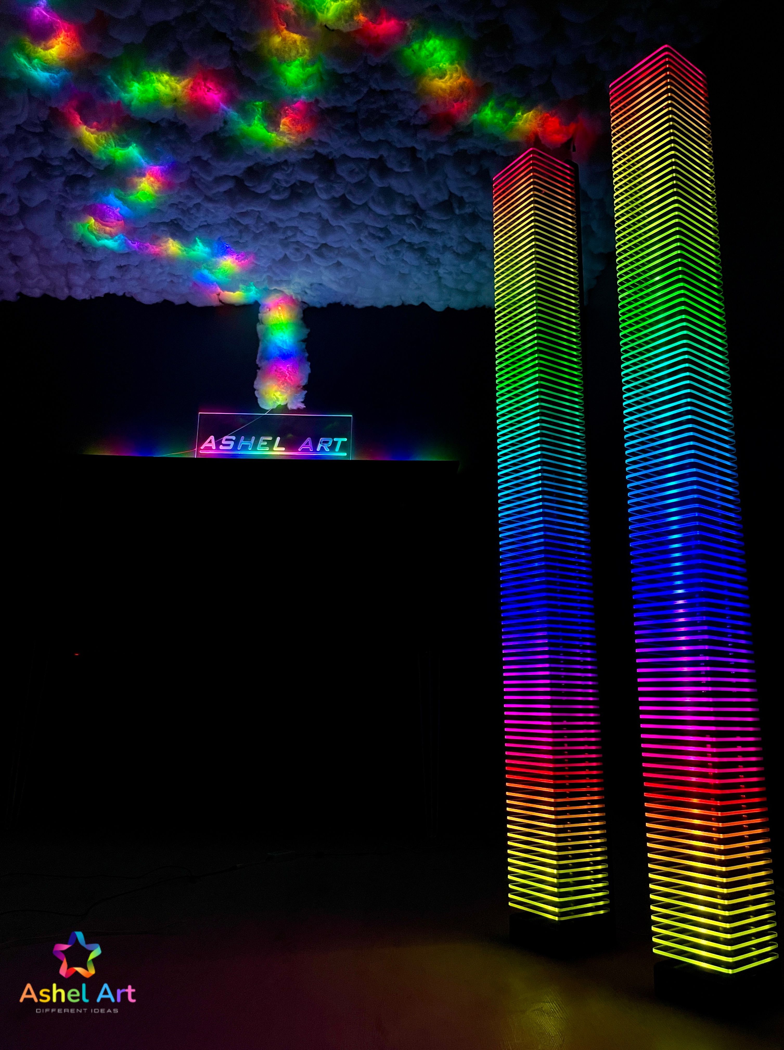 "Ashel Tower" RGB Led Tower (150cm)