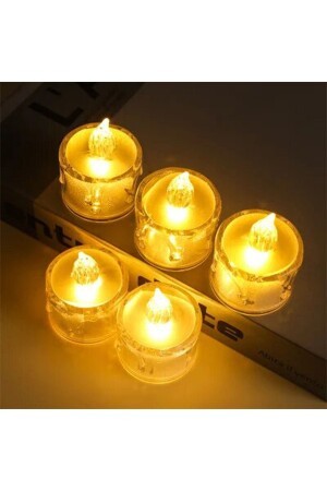 Kristal Led Mum (pilli)