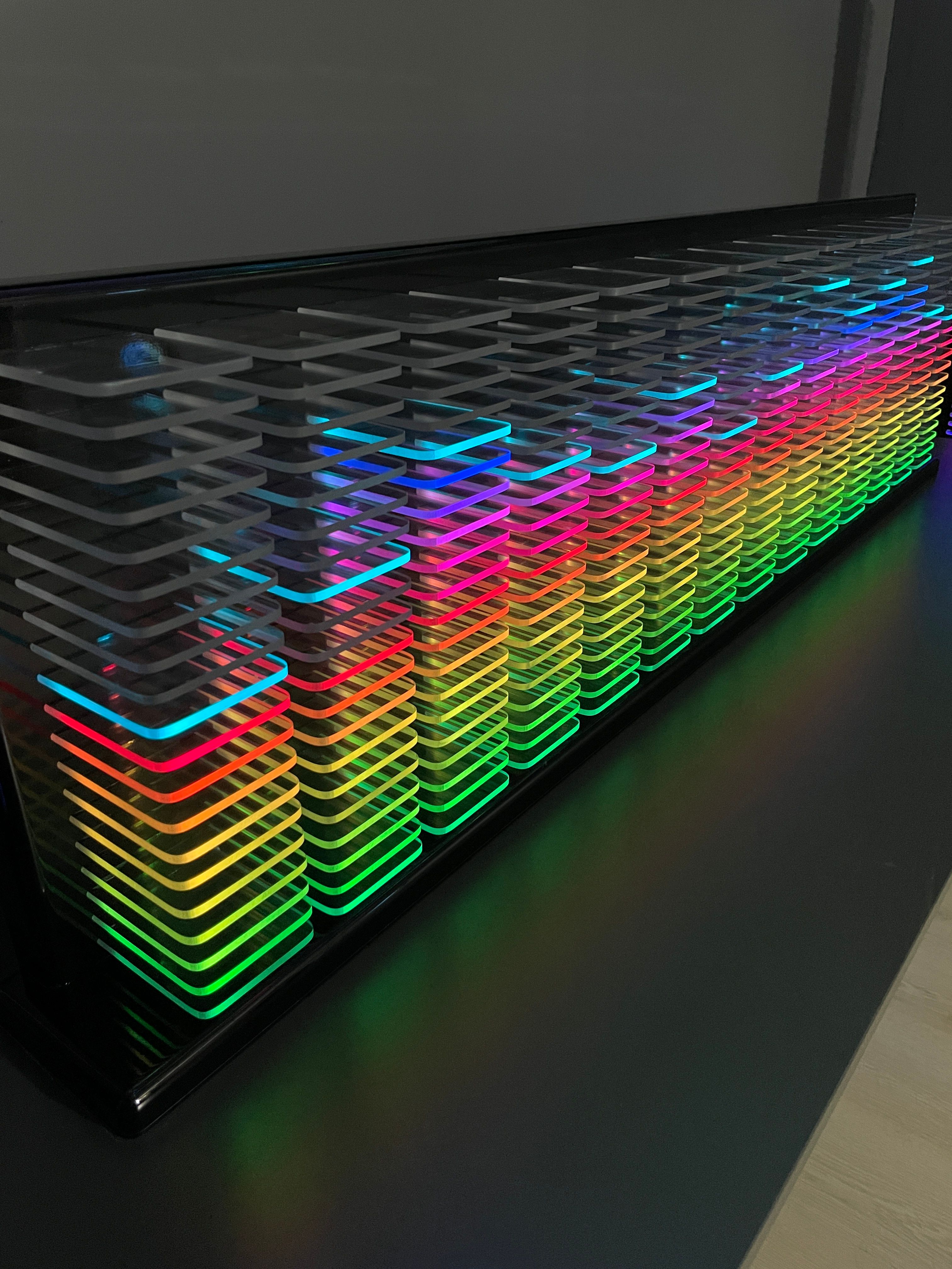 "Ashel Spectrum Analyzer" RGB Equalizer Led Tower