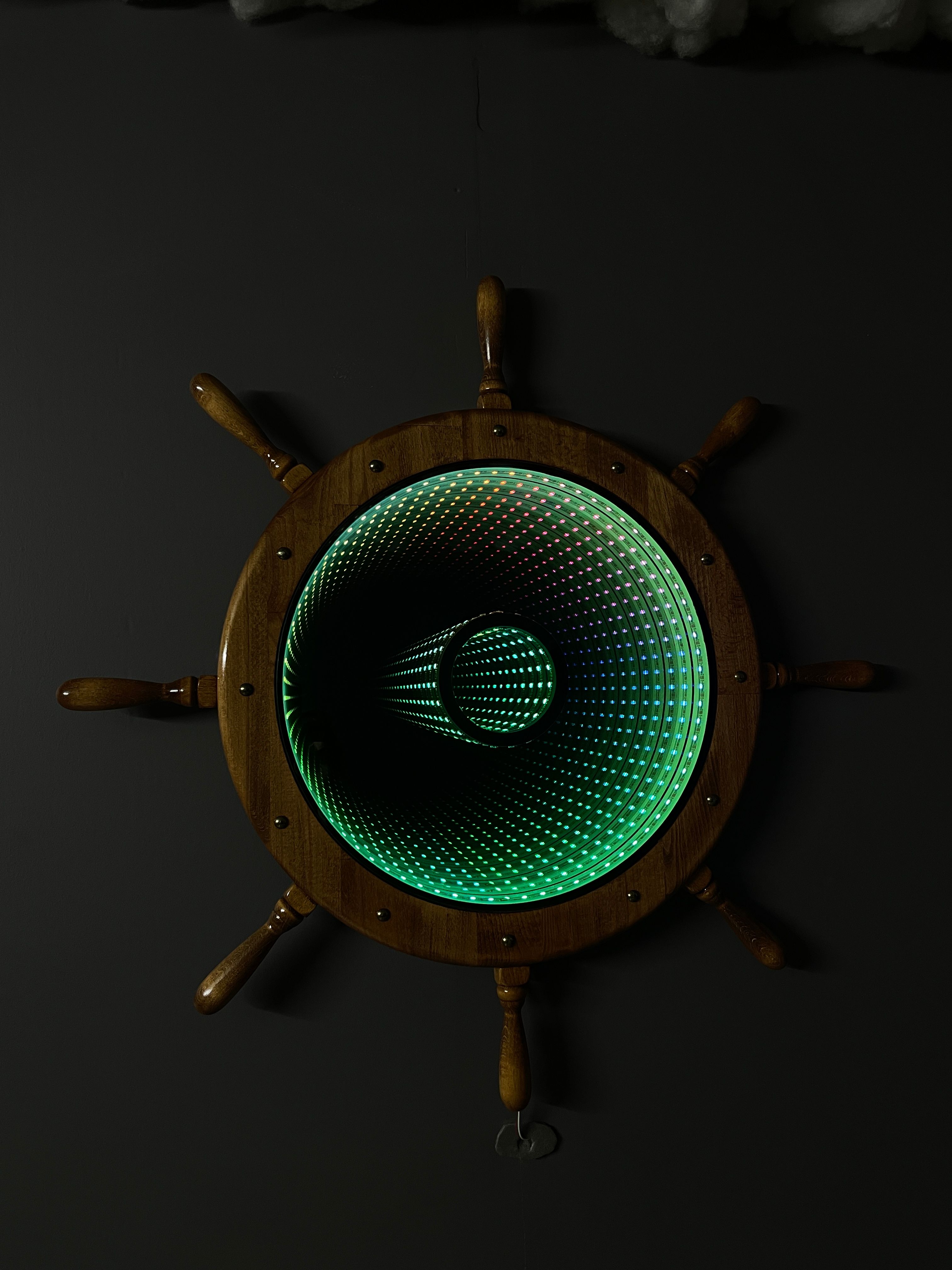 Ashel Infinity Mirror Ship Wheel