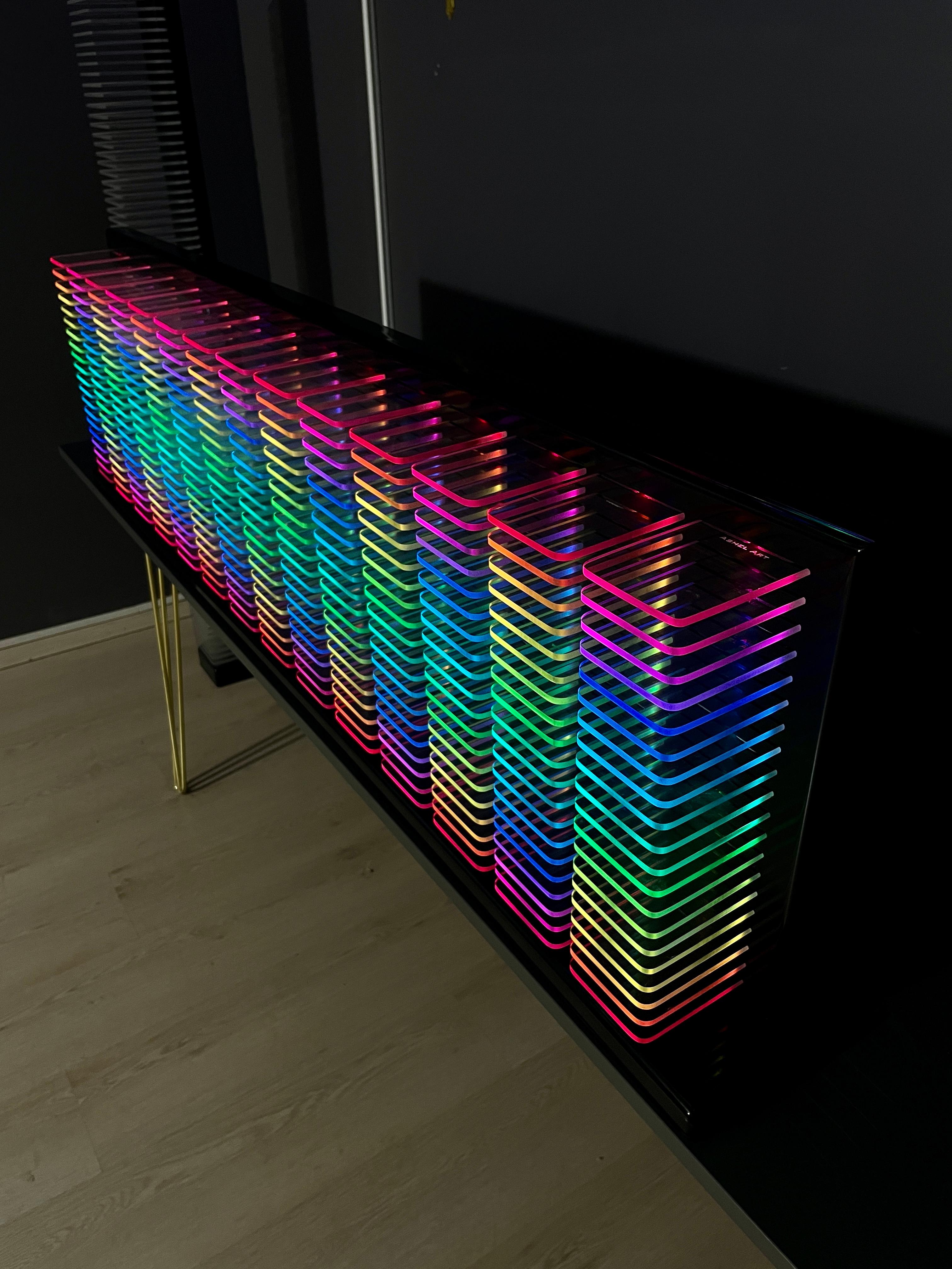 "Ashel Spectrum Analyzer" RGB Equalizer Led Tower