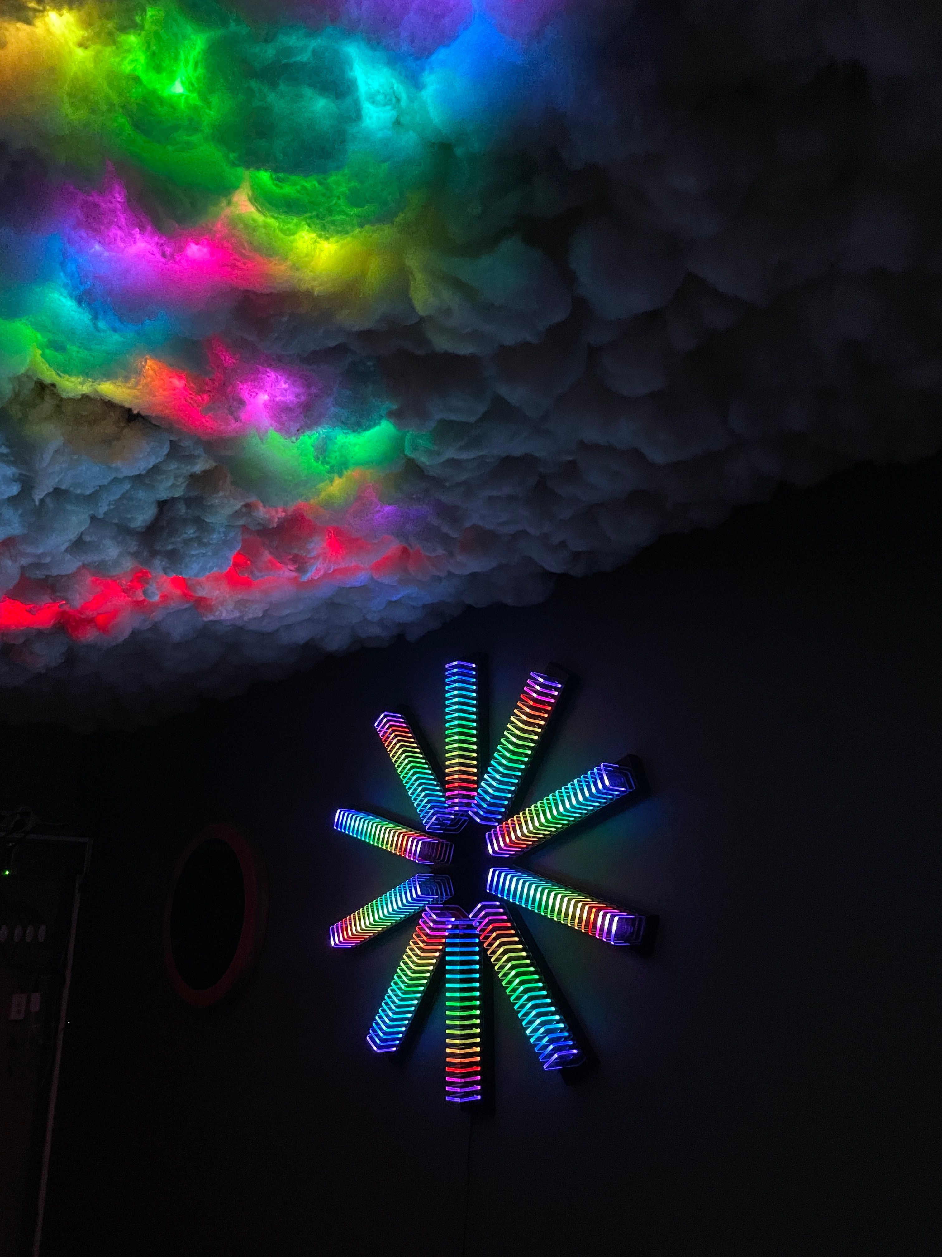 "Ashel Tower" RGB Wall Decor Led equalizer