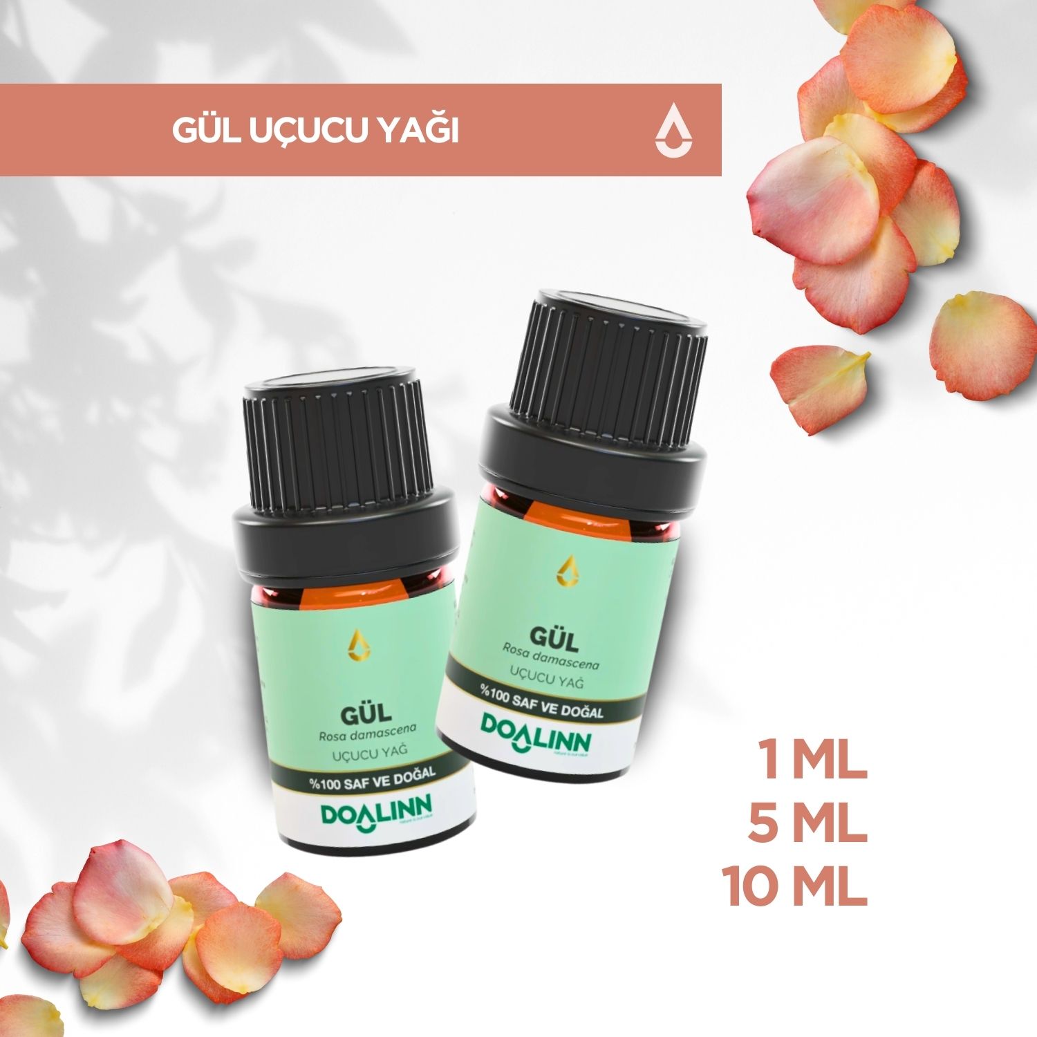 Gül Uçucu Yağı (Rosa damascena Mill.)