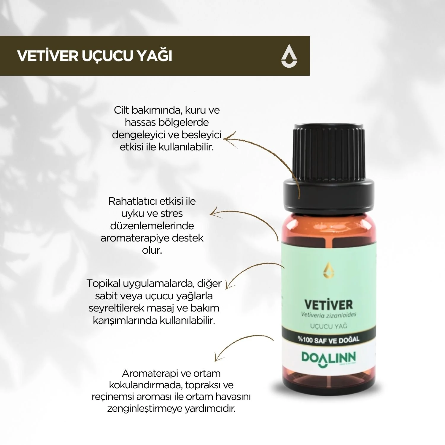 Vetiver Uçucu Yağı (Vetiveria zizanioides)