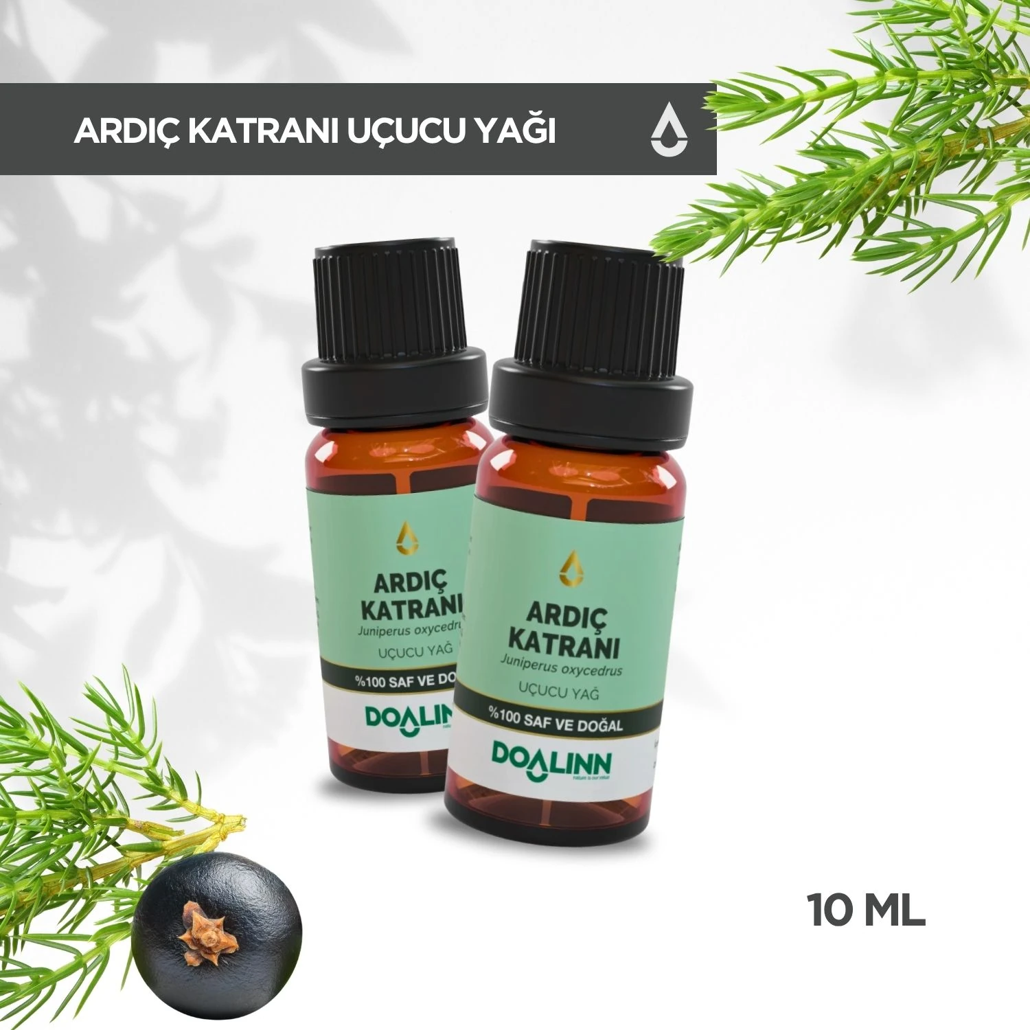 Ardıç Katranı Uçucu Yağı (Juniperus oxycedrus) 10 ml.