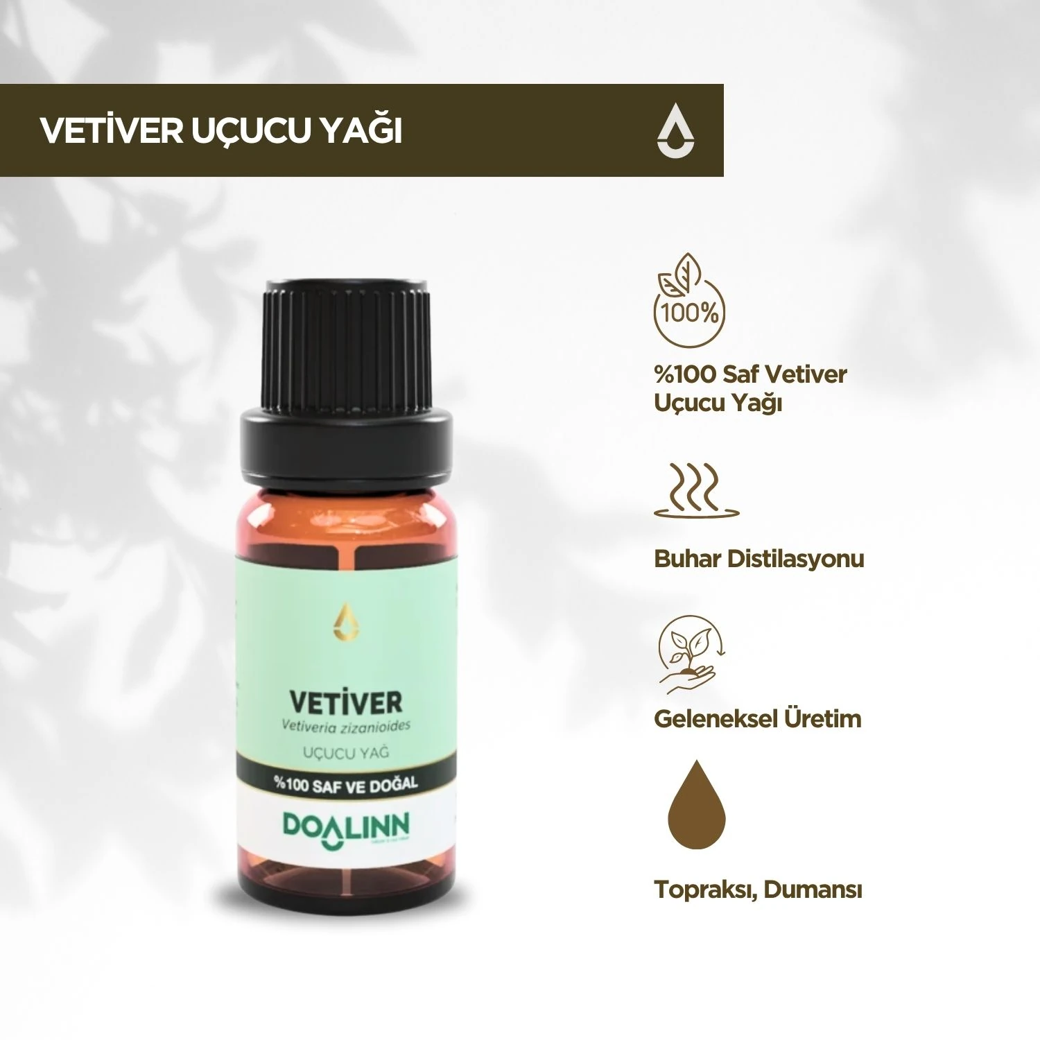 Vetiver Uçucu Yağı (Vetiveria zizanioides)
