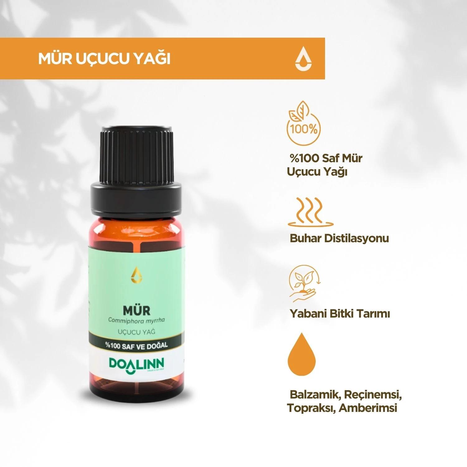 Mür Uçucu Yağı (Commiphora myrrha)