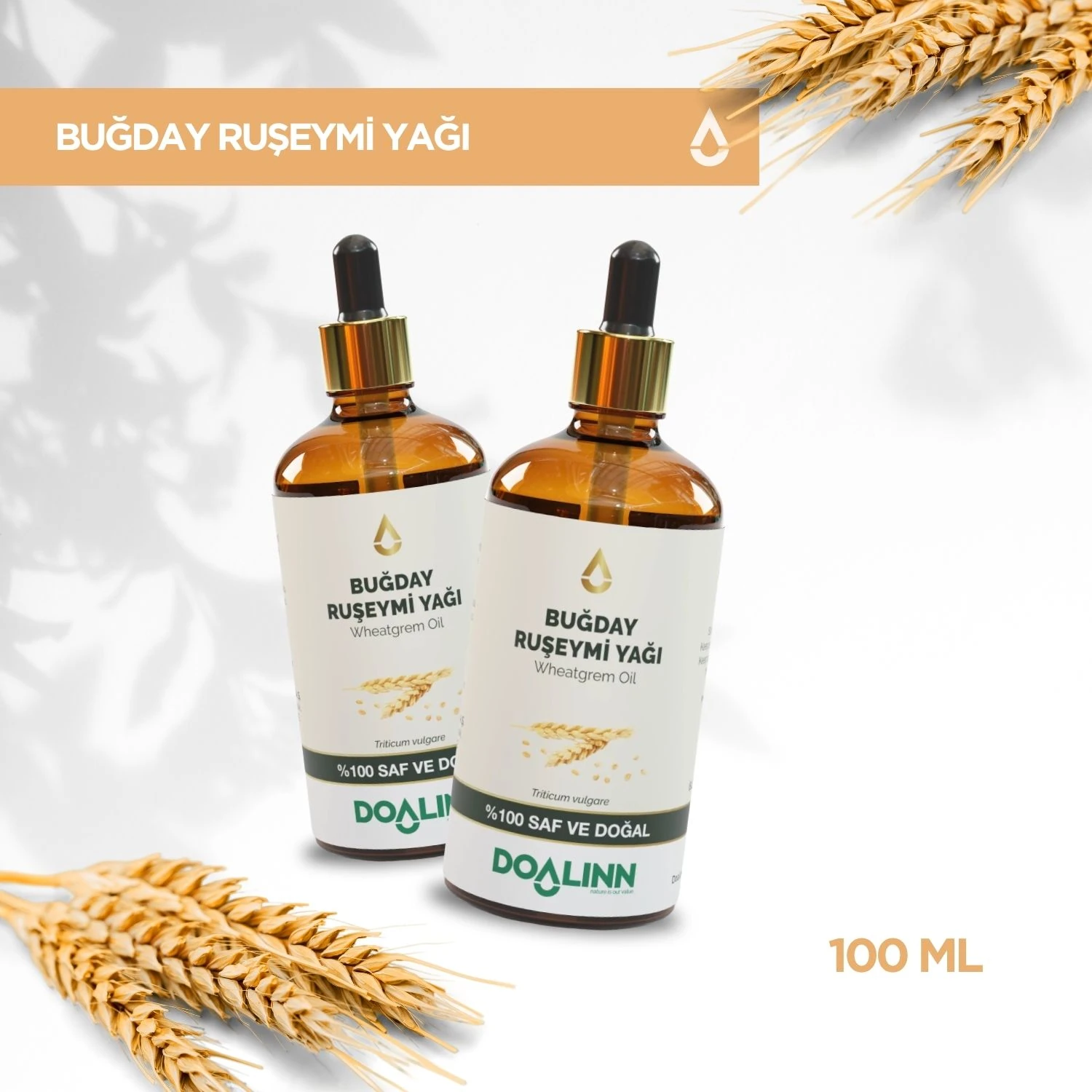 Buğday Rüşeymi Yağı (Triticum vulgare) 100 ml.